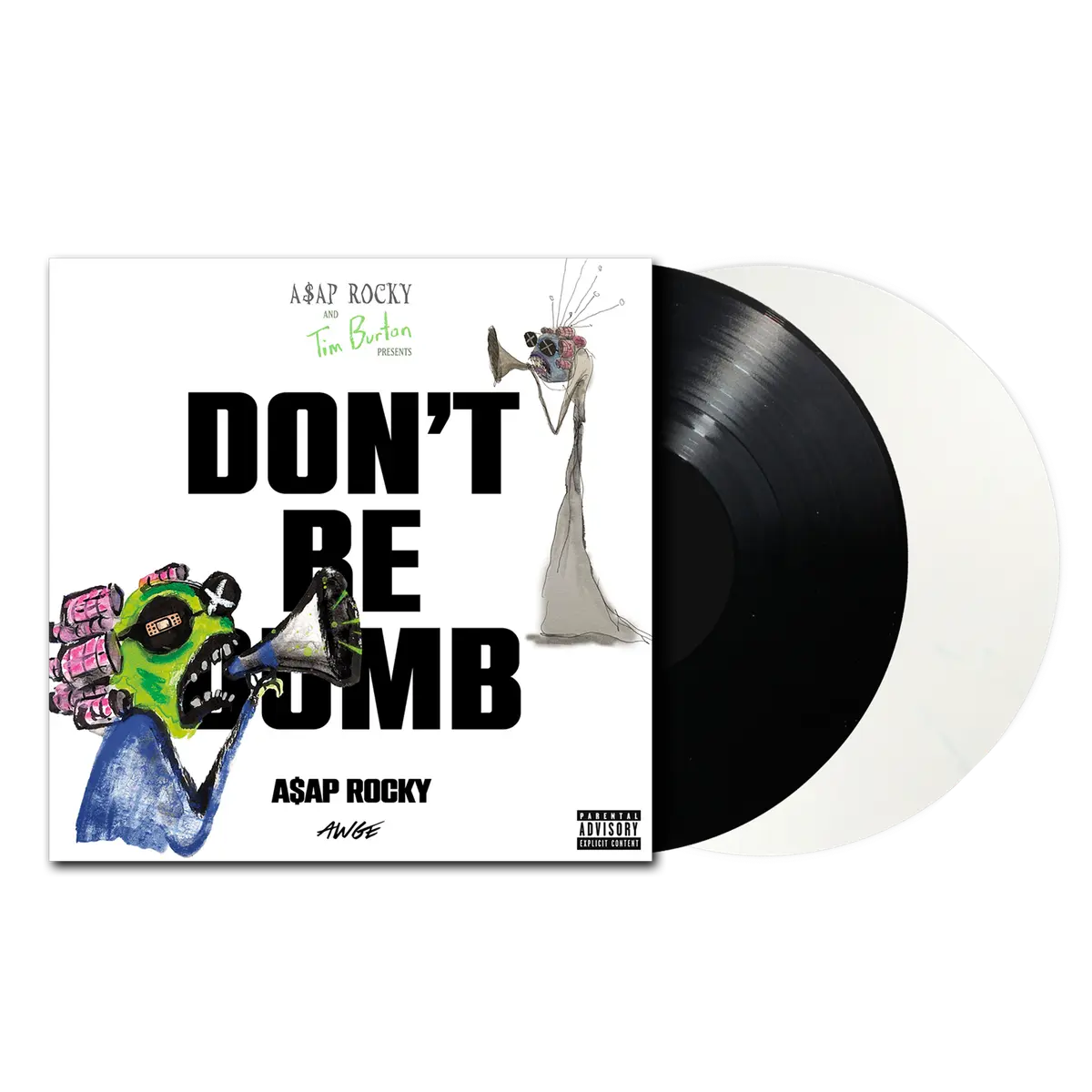 A$AP Rocky - Don't Be Dumb [Black & White Vinyl]