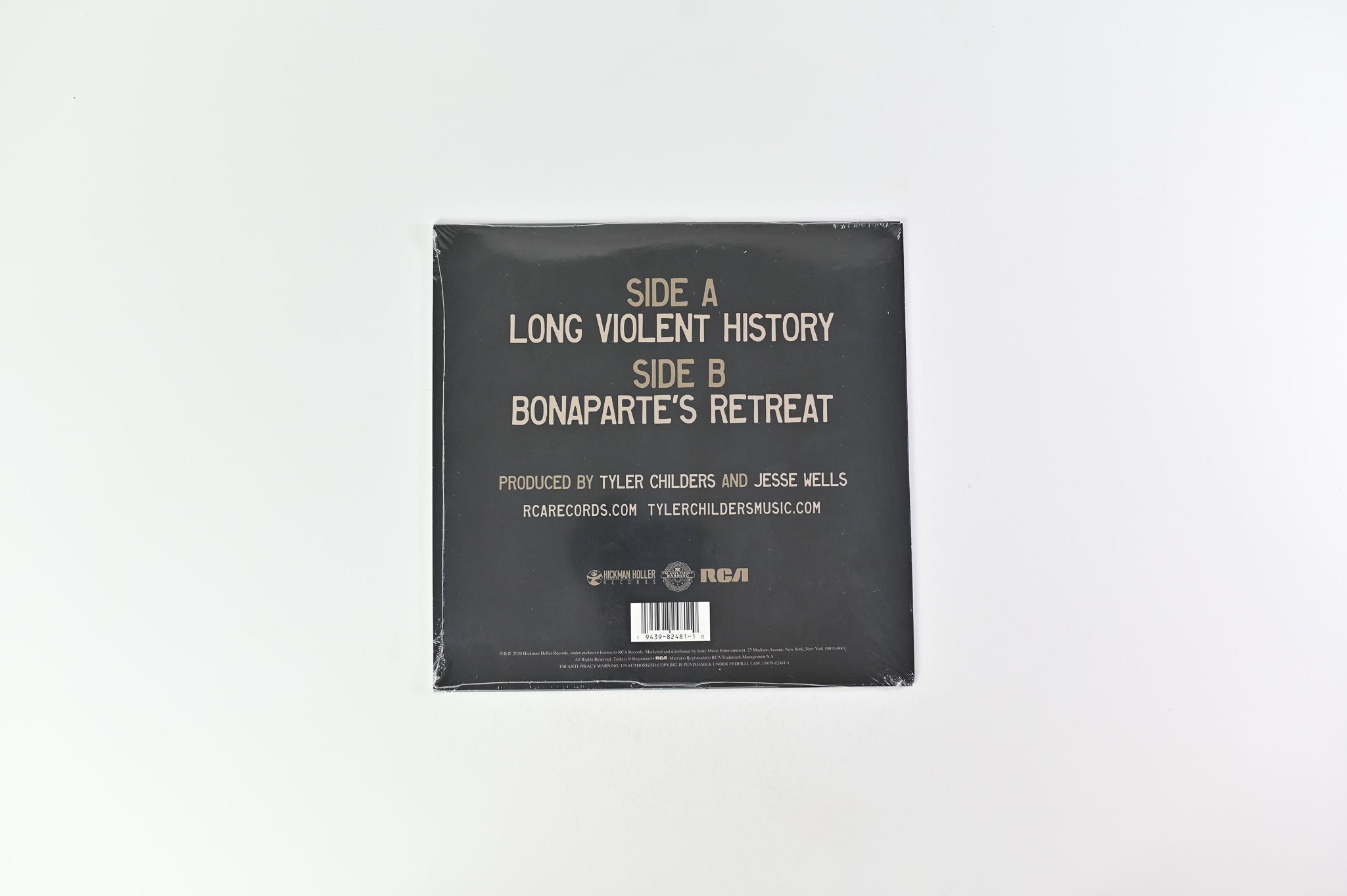 Tyler Childers - Long Violent History on Hickman Holler Records / RCA - 10" 78 rpm Sealed