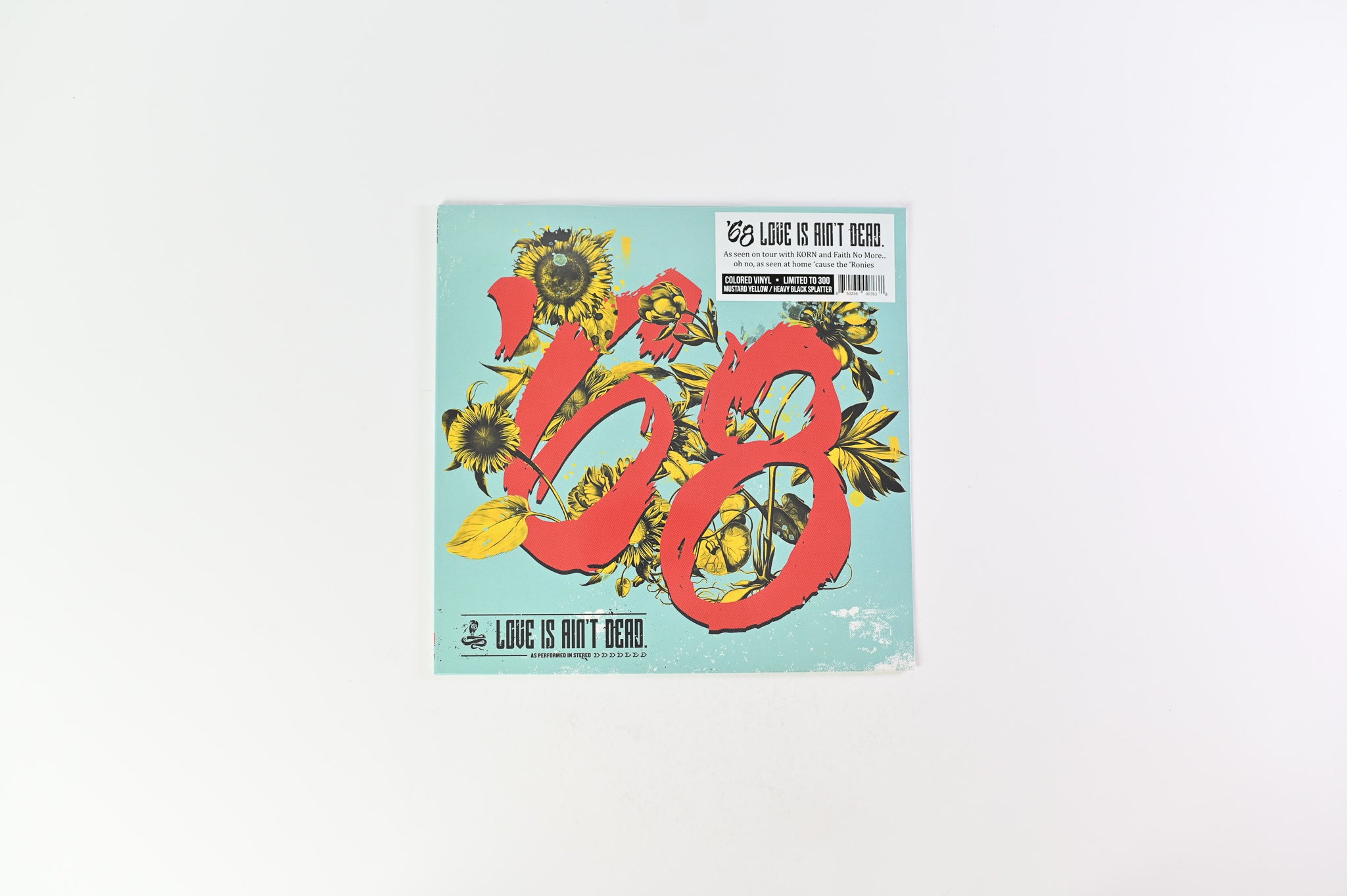 '68 - Love Is Ain't Dead. on Good Fight Music - Splatter 10" Vinyl Sealed