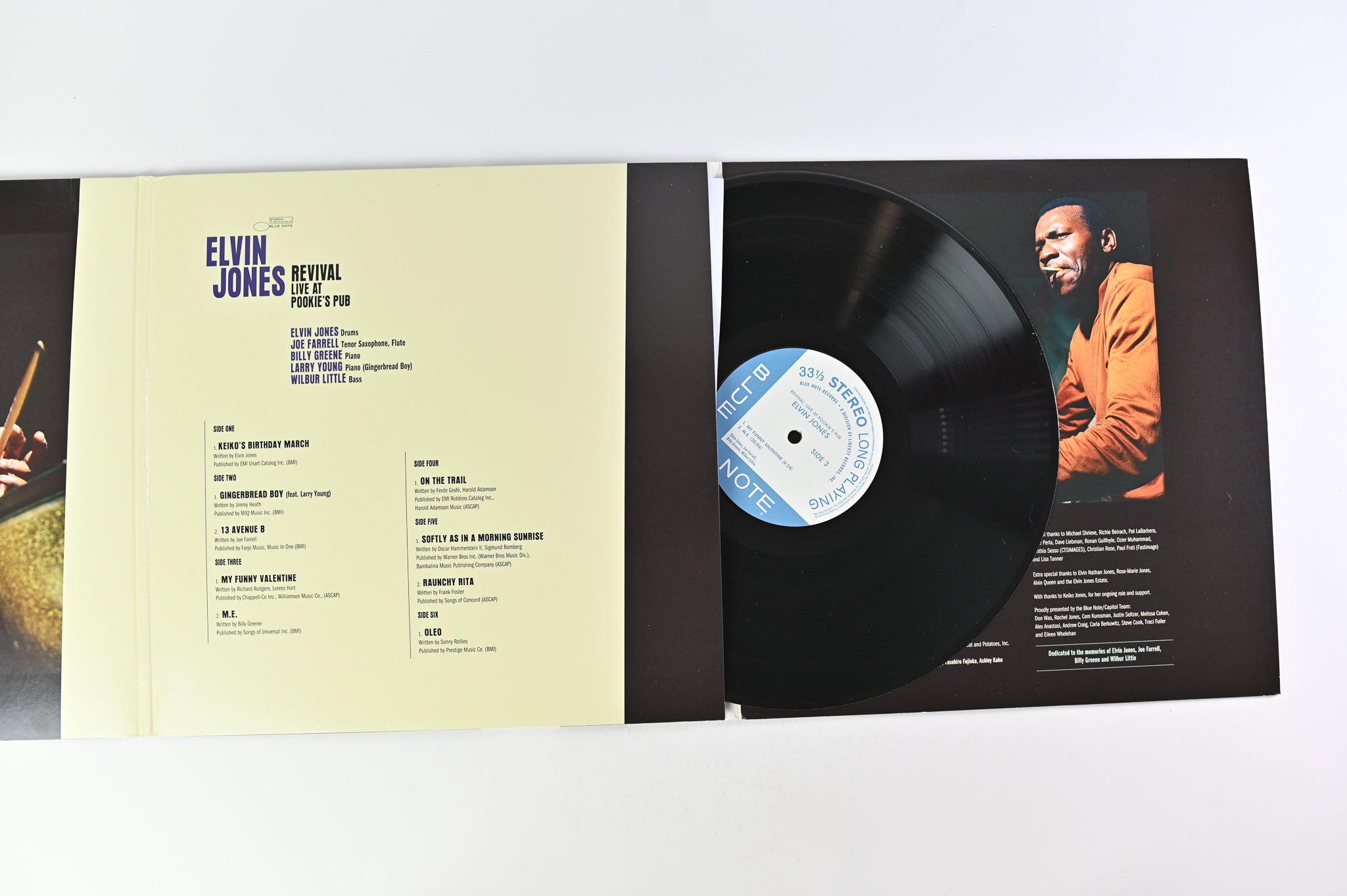 Elvin Jones - Revival (Live At Pookie's Pub) on Blue Note