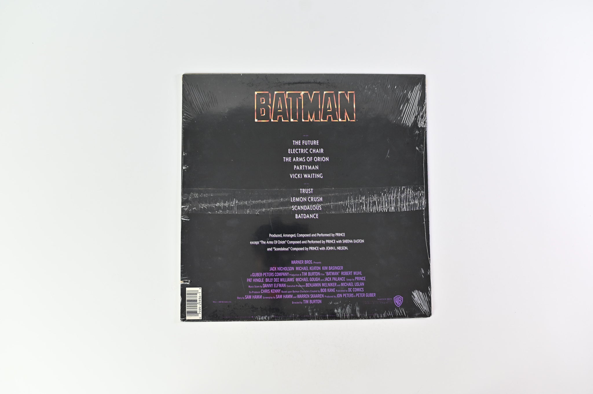 Prince - Batman™ (Motion Picture Soundtrack) on Warner Bros. Records - SEALED