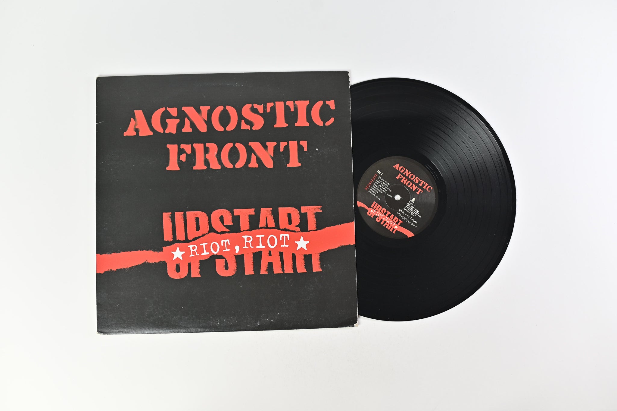 Agnostic Front - Riot, Riot, Upstart on Epitaph