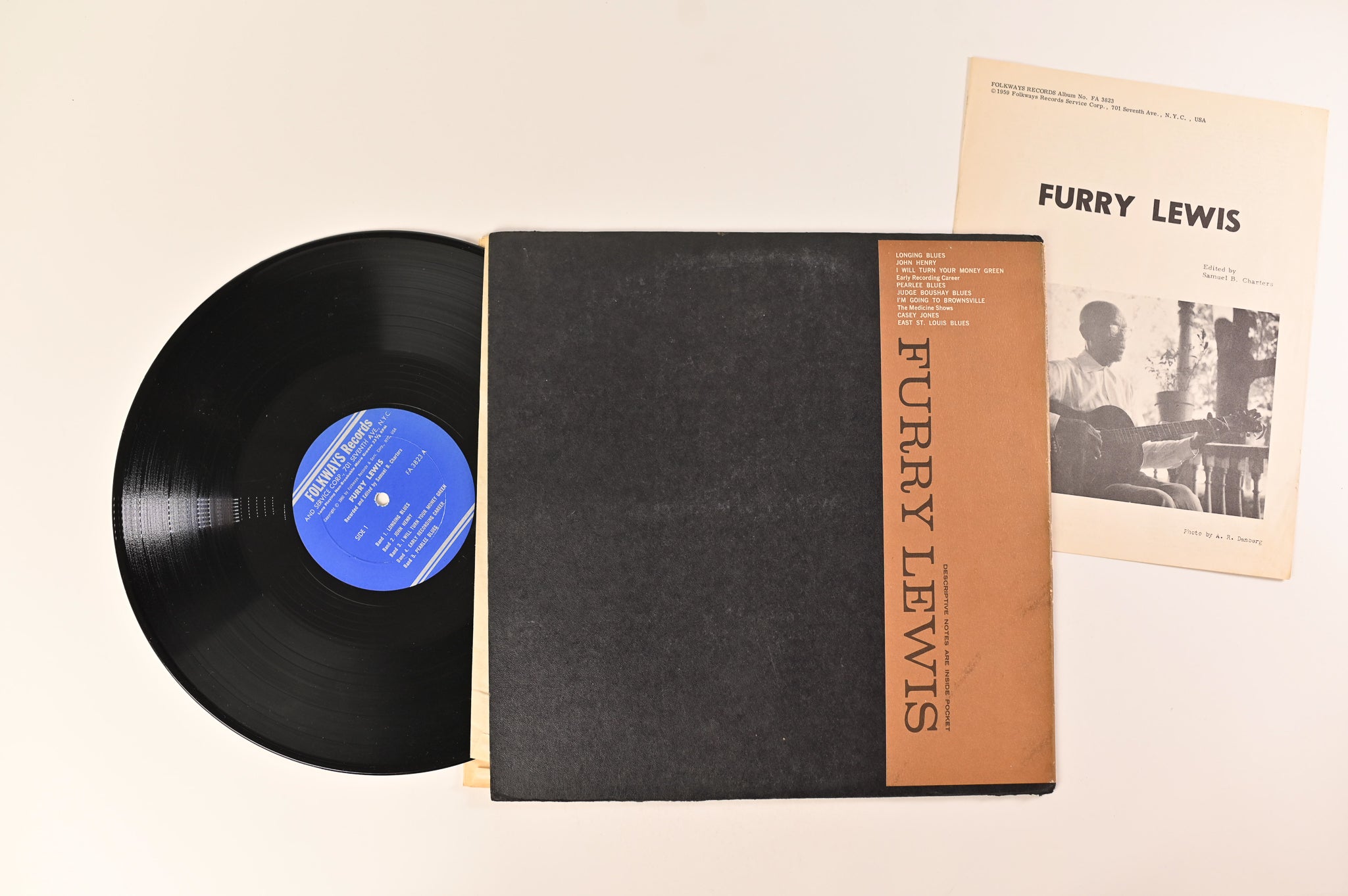 Furry Lewis - Furry Lewis on Folkways Records