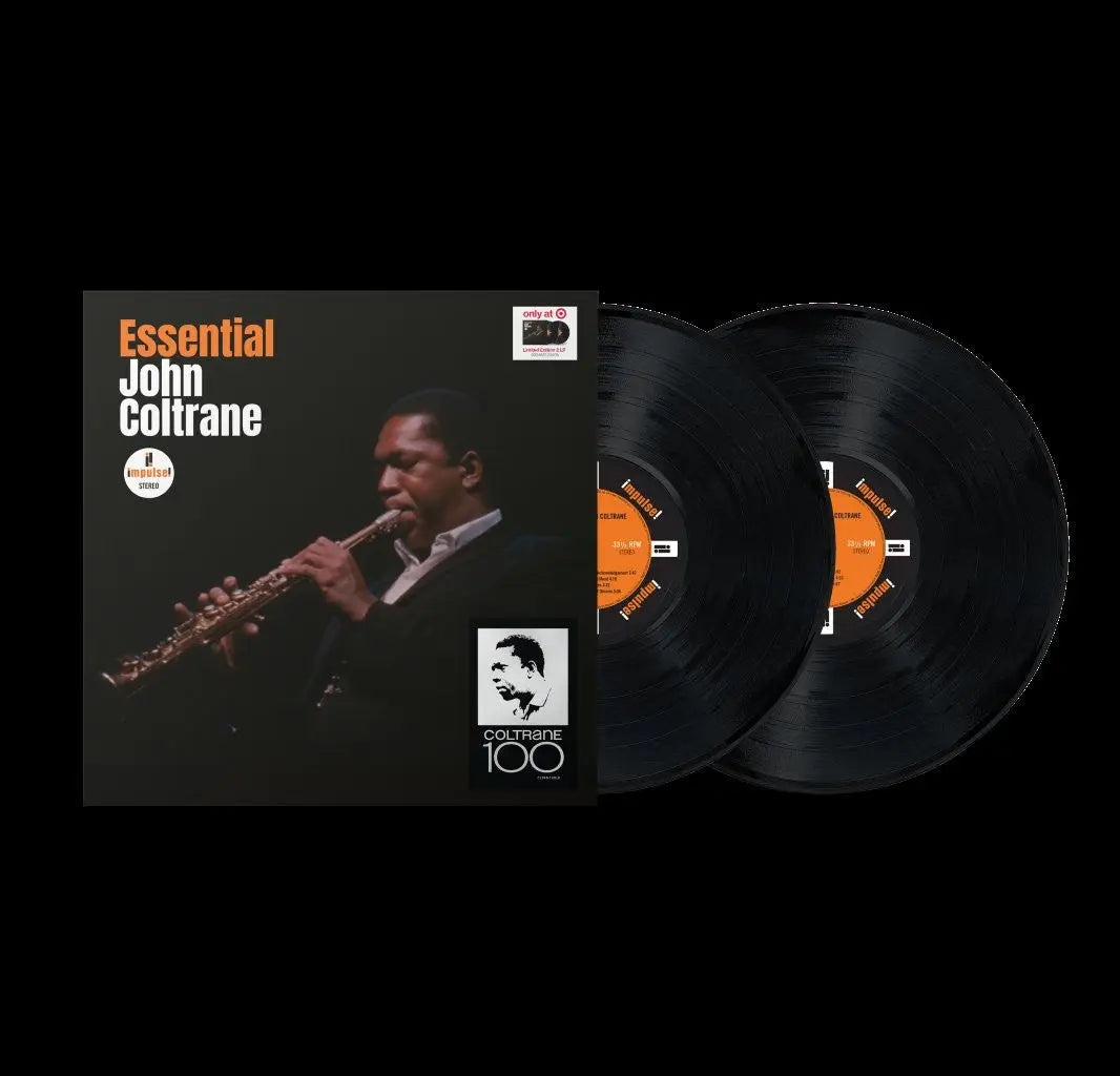 Essential_John_Coltrane_LP_Mockup_with_Target_Coltrane_100_Stickers