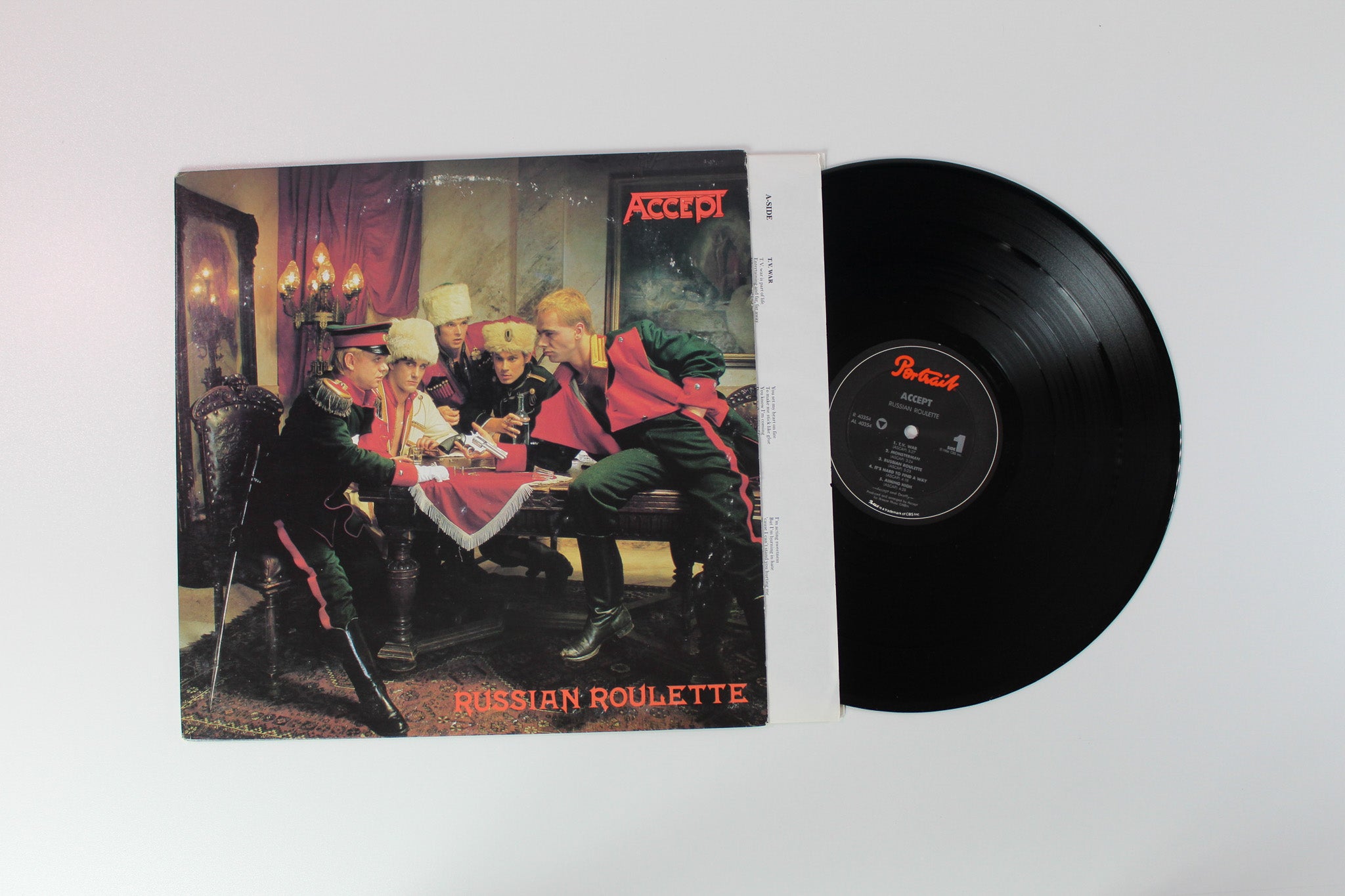 Accept - Russian Roulette on Portrait