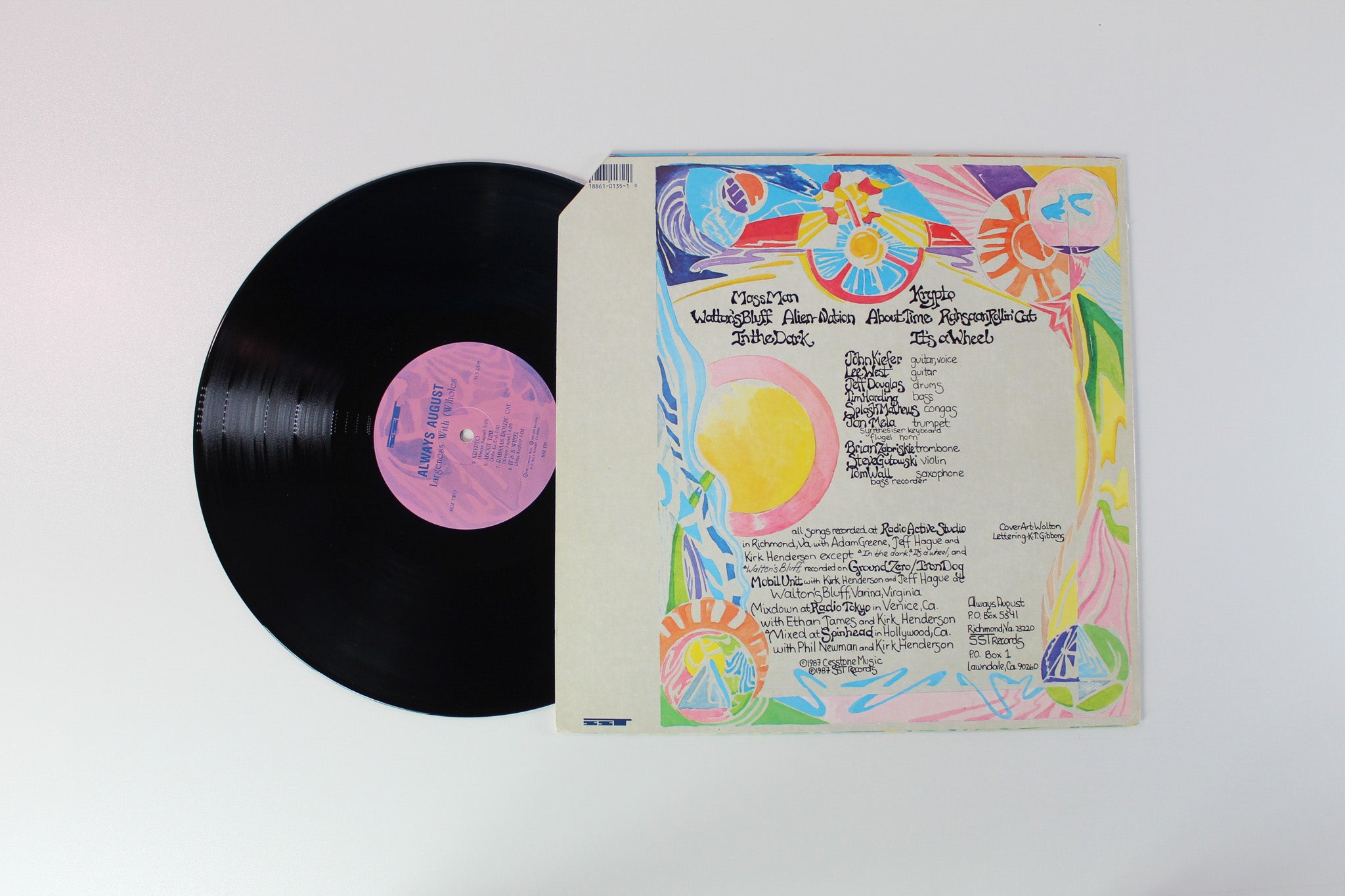 Always August - Largeness With (W)holes on SST Records