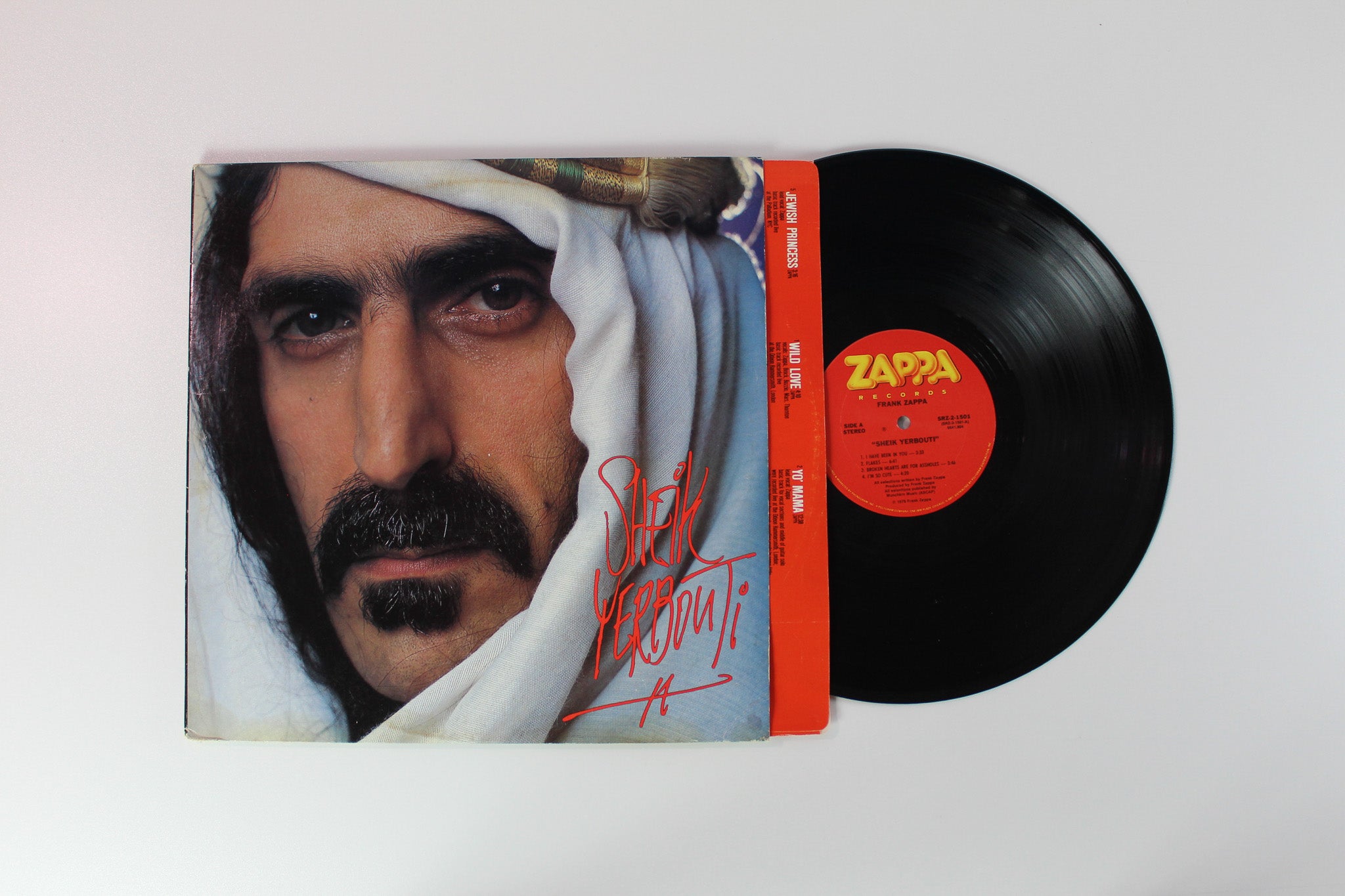 Frank Zappa - Sheik Yerbouti on Zappa Records