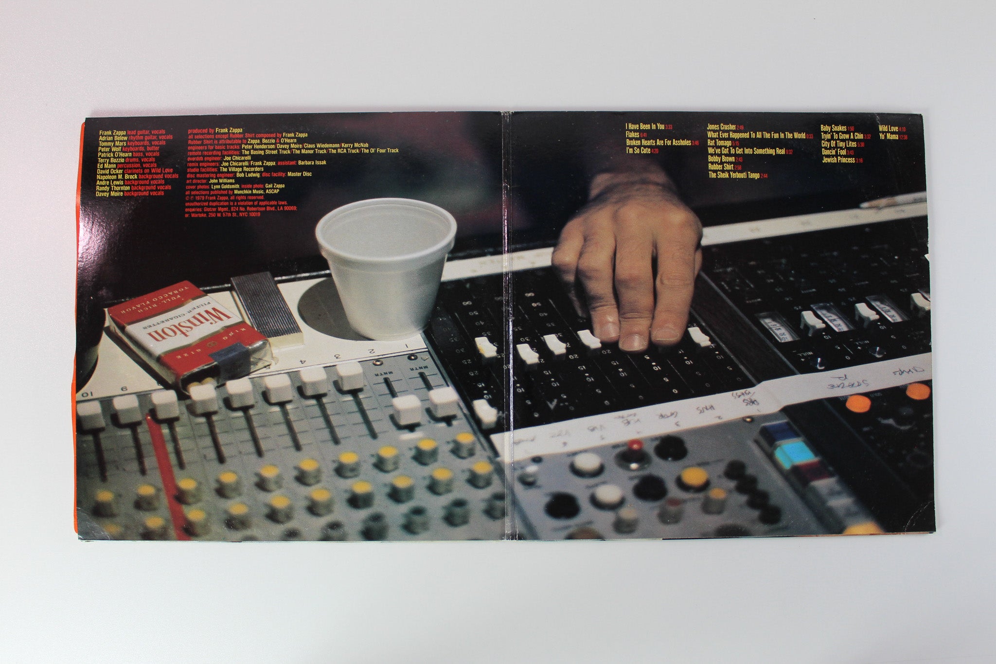 Frank Zappa - Sheik Yerbouti on Zappa Records