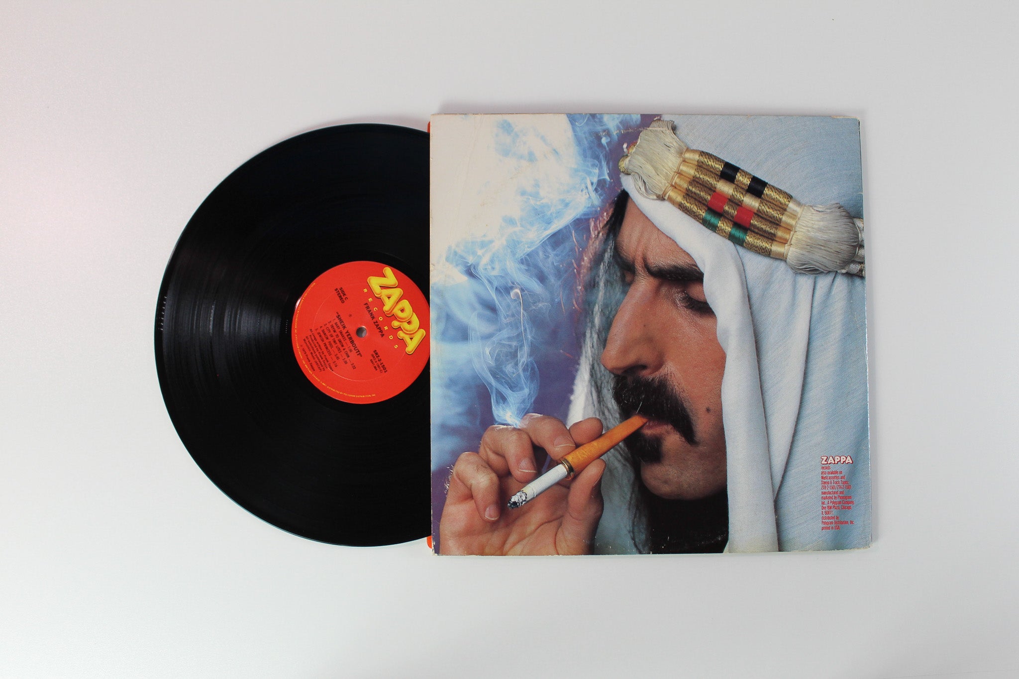 Frank Zappa - Sheik Yerbouti on Zappa Records