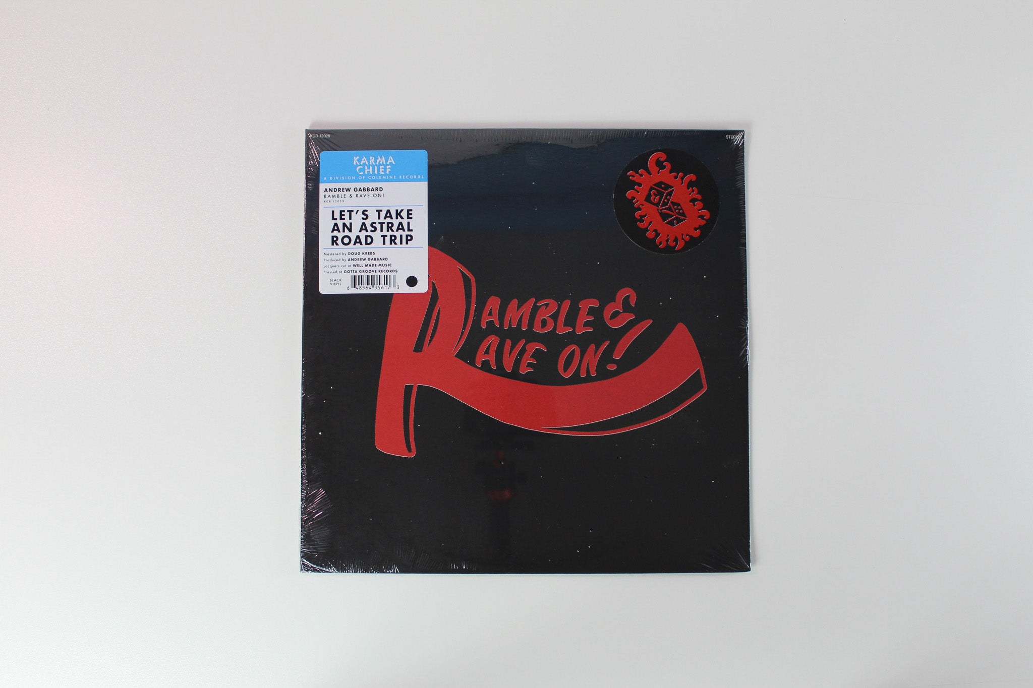 Andrew Gabbard - Ramble & Rave On! on Karma Chief Records - Sealed