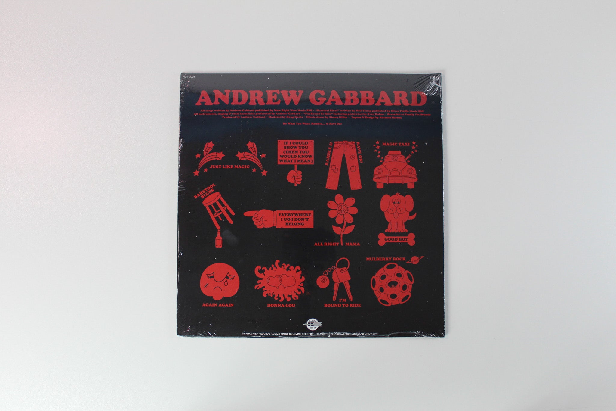 Andrew Gabbard - Ramble & Rave On! on Karma Chief Records - Sealed