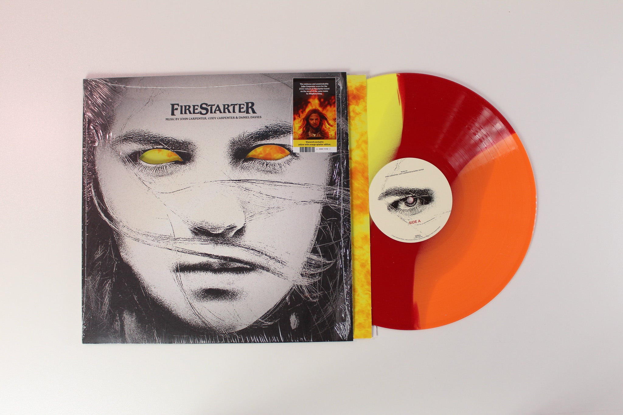 John Carpenter - Firestarter (Original Motion Picture Soundtrack) on Sacred Bones Records - Striped Colored Vinyl