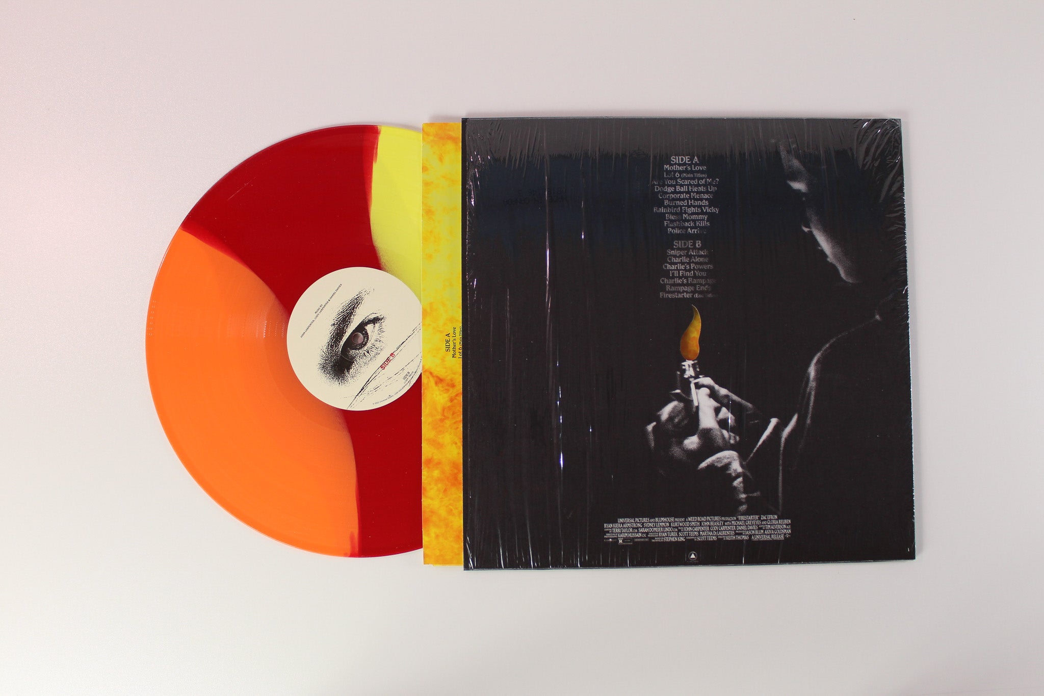 John Carpenter - Firestarter (Original Motion Picture Soundtrack) on Sacred Bones Records - Striped Colored Vinyl