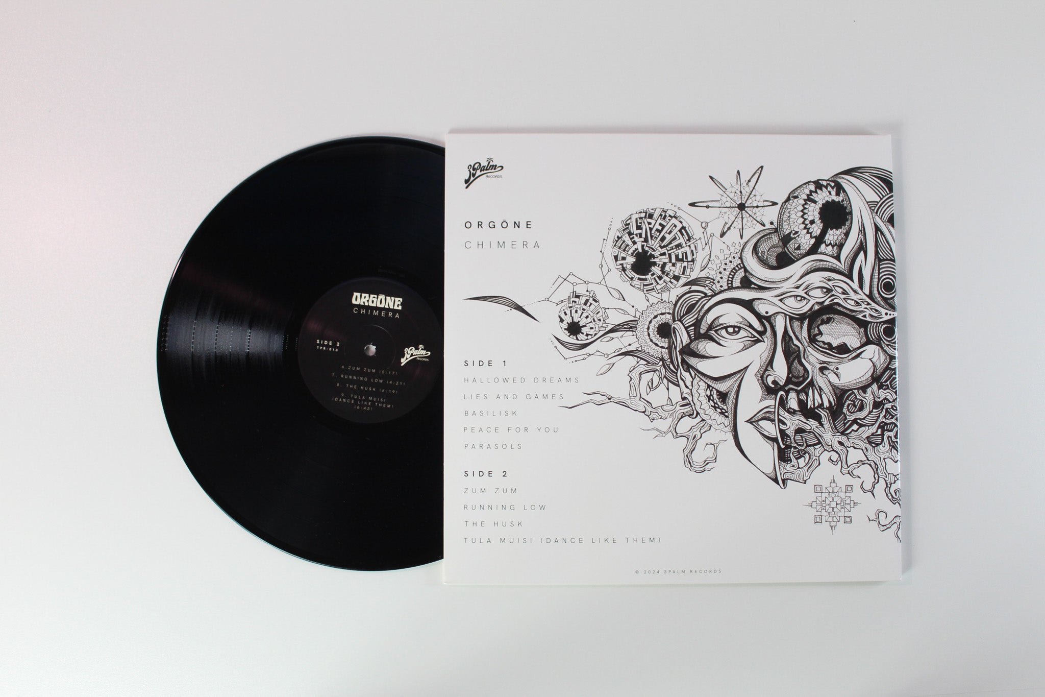 Orgone - Chimera on 3 Palm Records