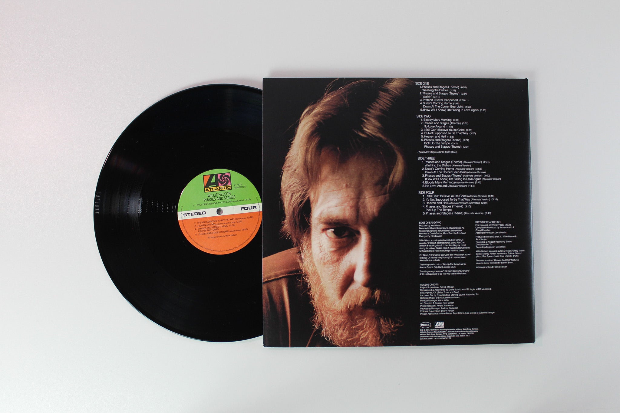 Willie Nelson - Phases And Stages on Rhino Records Expanded Edition RSD