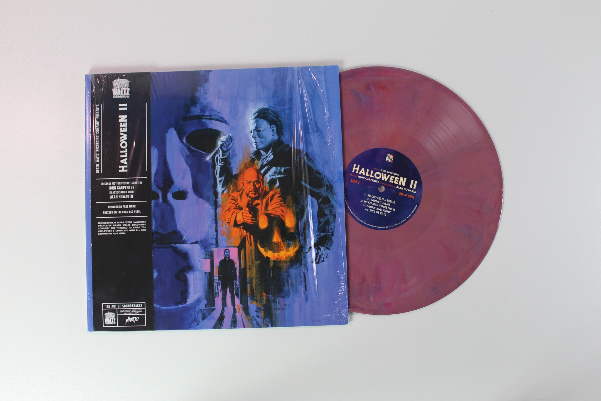 John Carpenter - Halloween II on Death Waltz Recording Company - Eco Colored Vinyl