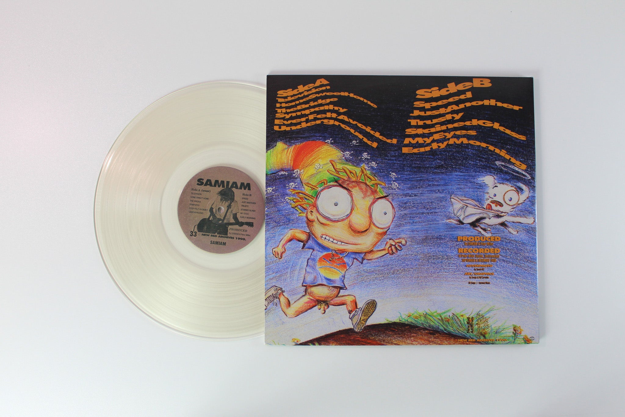 Samiam - Samiam on New Red Archives / Cleopatra Records - Clear Vinyl