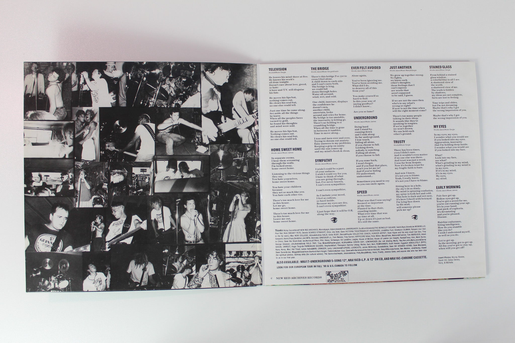 Samiam - Samiam on New Red Archives / Cleopatra Records - Clear Vinyl