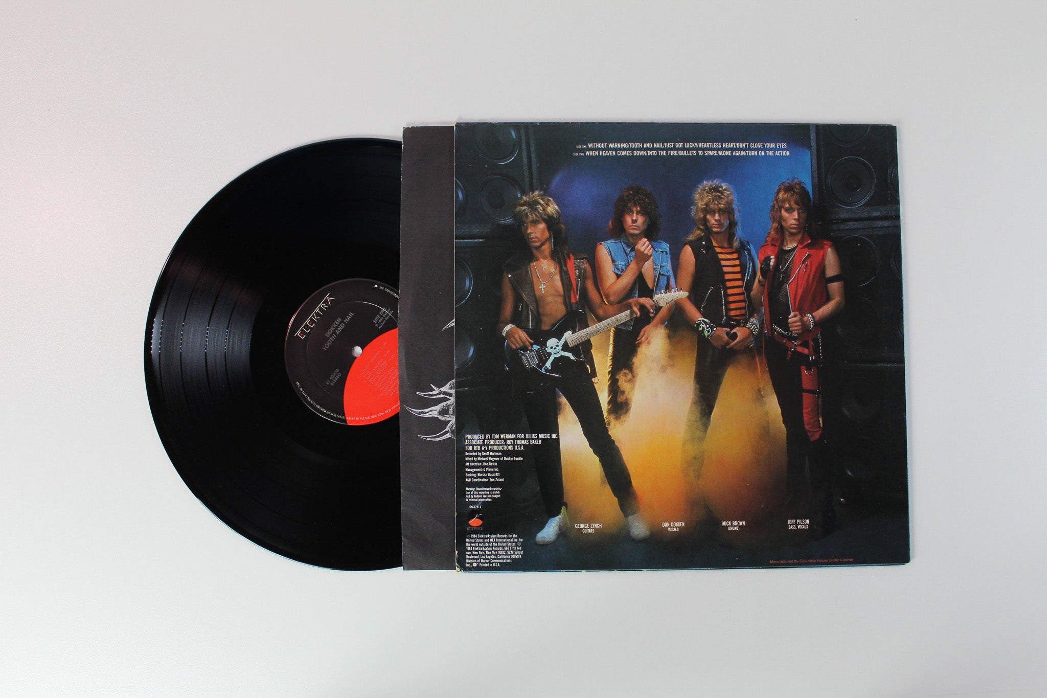 Dokken - Tooth And Nail on Elektra Club Edition