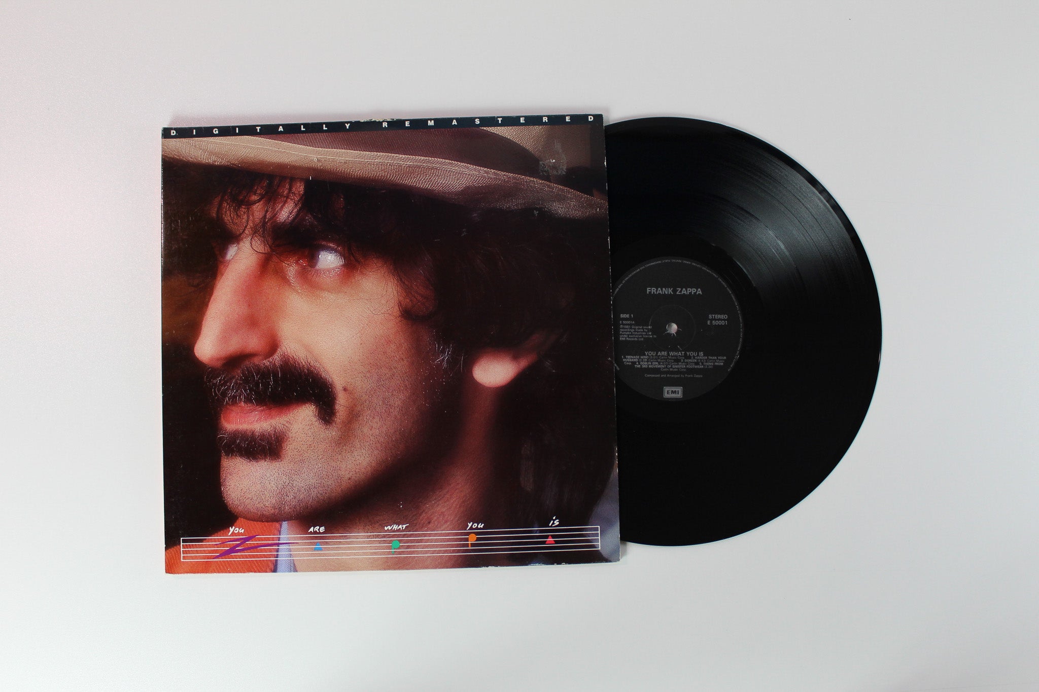Frank Zappa - You Are What You Is on EMI - UK pressing