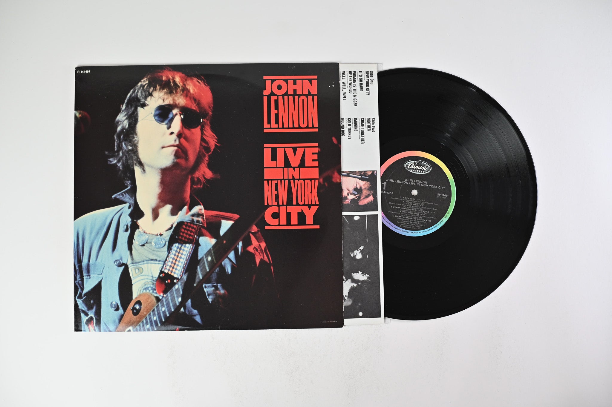 John Lennon - Live In New York City on Capitol