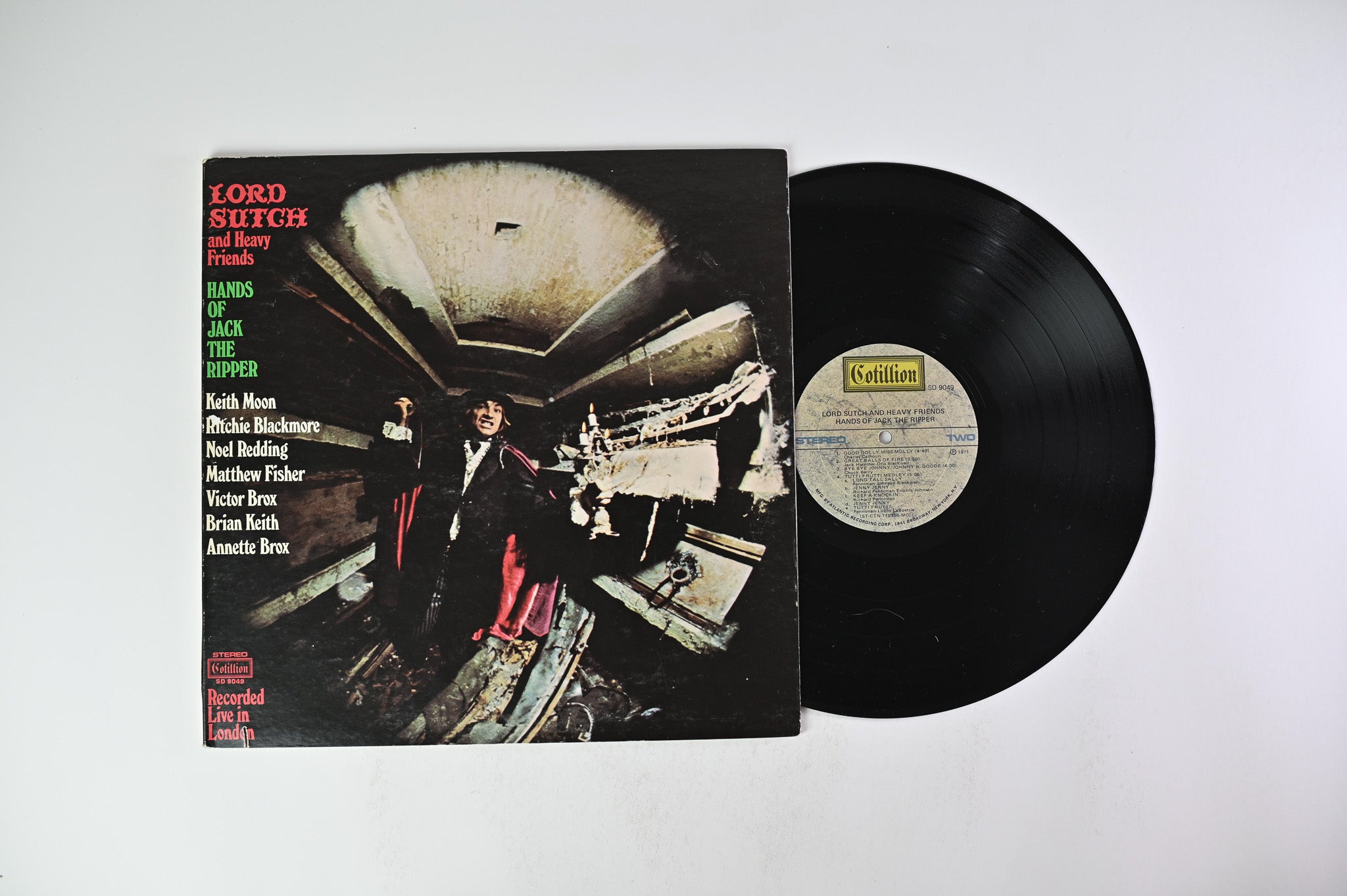 Lord Sutch And Heavy Friends - Hands Of Jack The Ripper on Cotillion