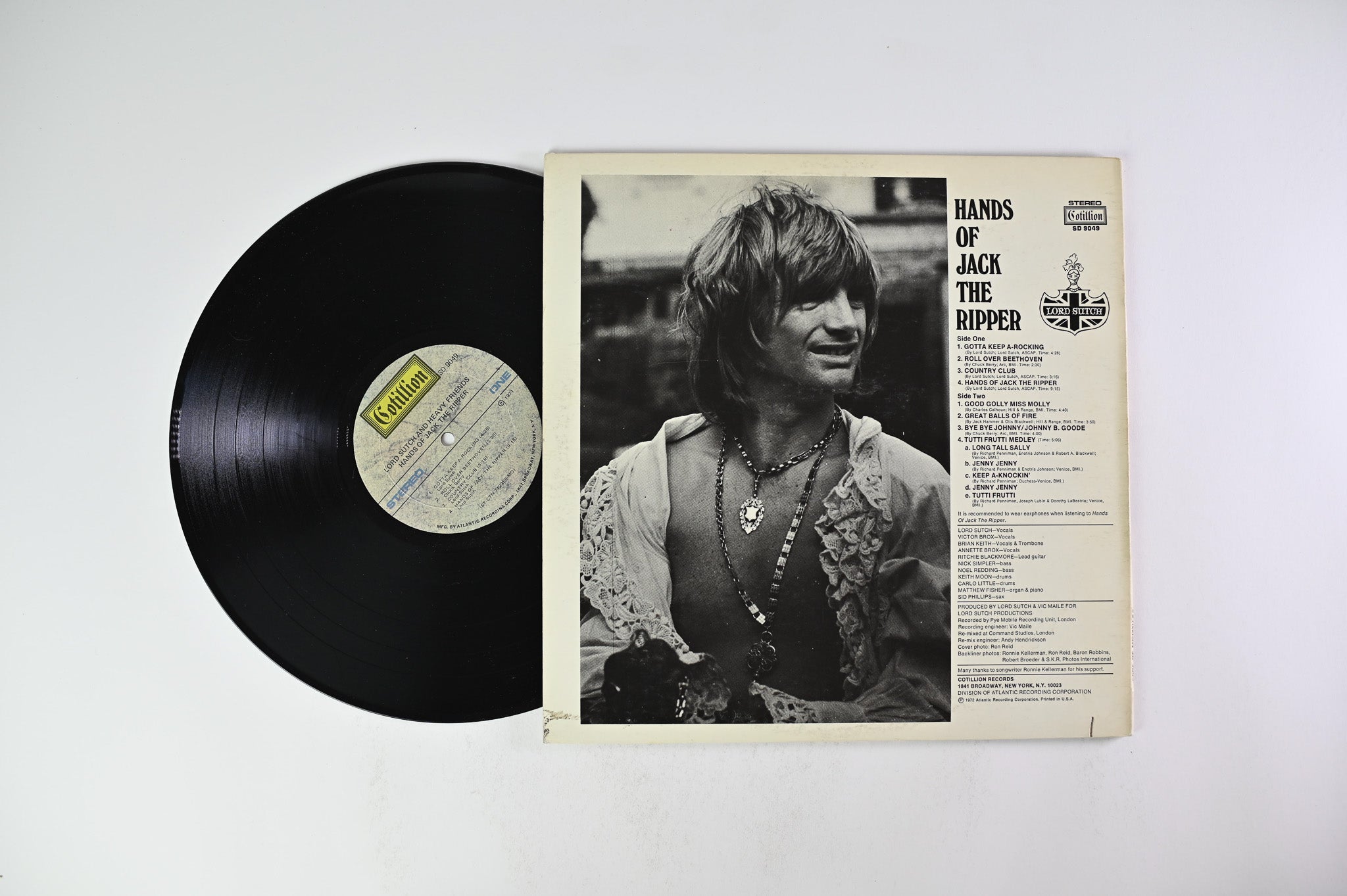Lord Sutch And Heavy Friends - Hands Of Jack The Ripper on Cotillion