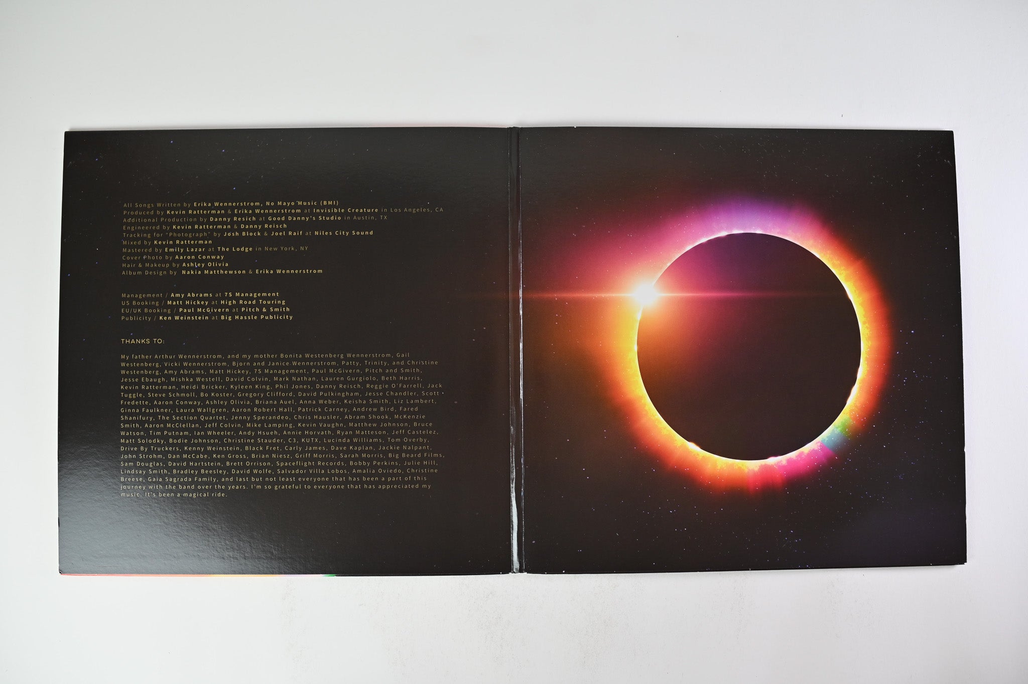 Heartless Bastards - A Beautiful Life on Sweet Unknown Thirty Tigers Violet Vinyl Signed