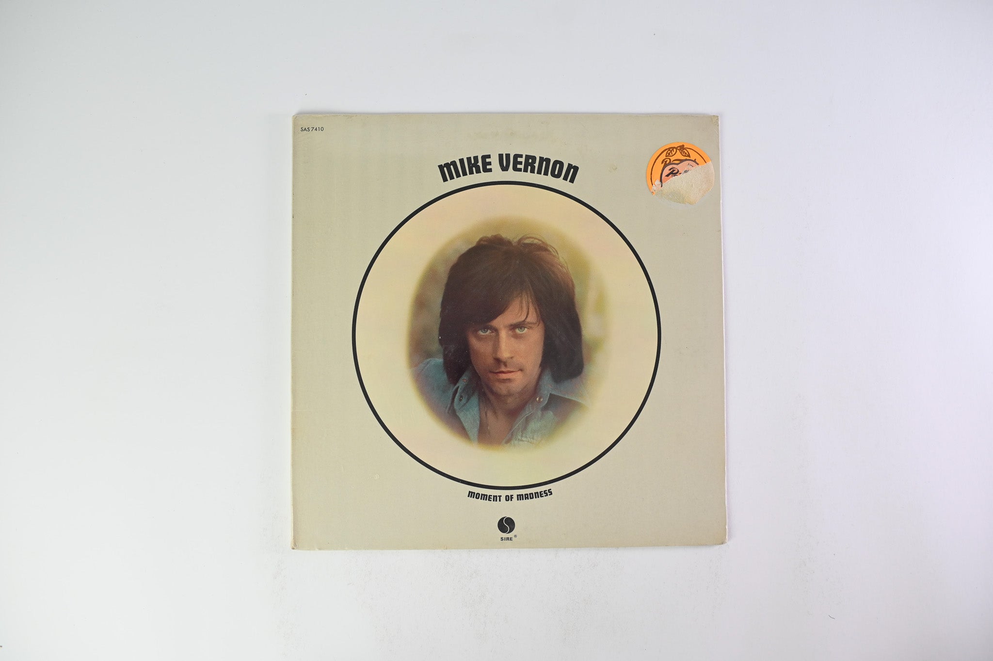 Mike Vernon - Moment Of Madness on Sire Sealed