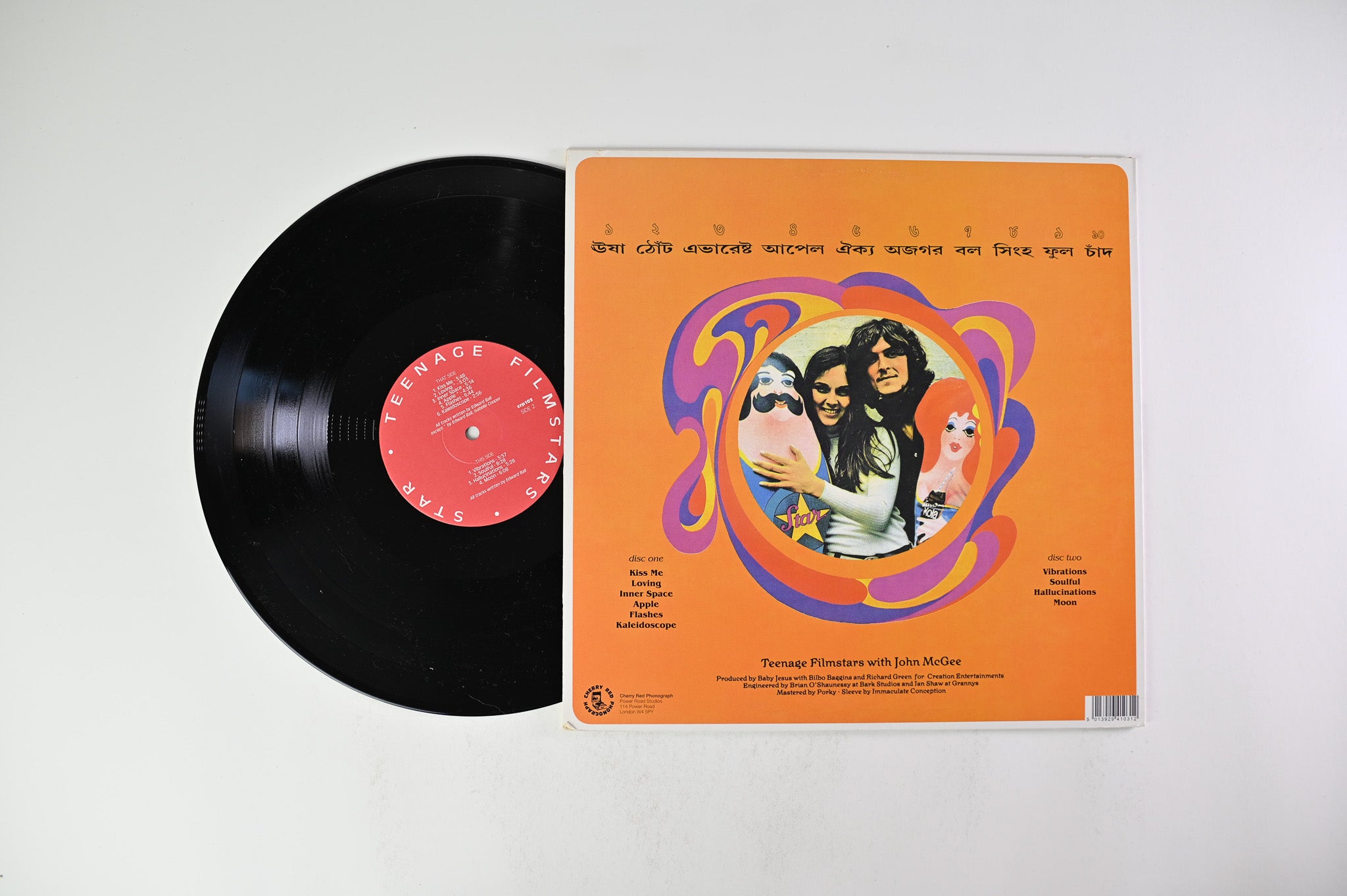 Teenage Filmstars - Star on Cherry Red Phonograph Reissue