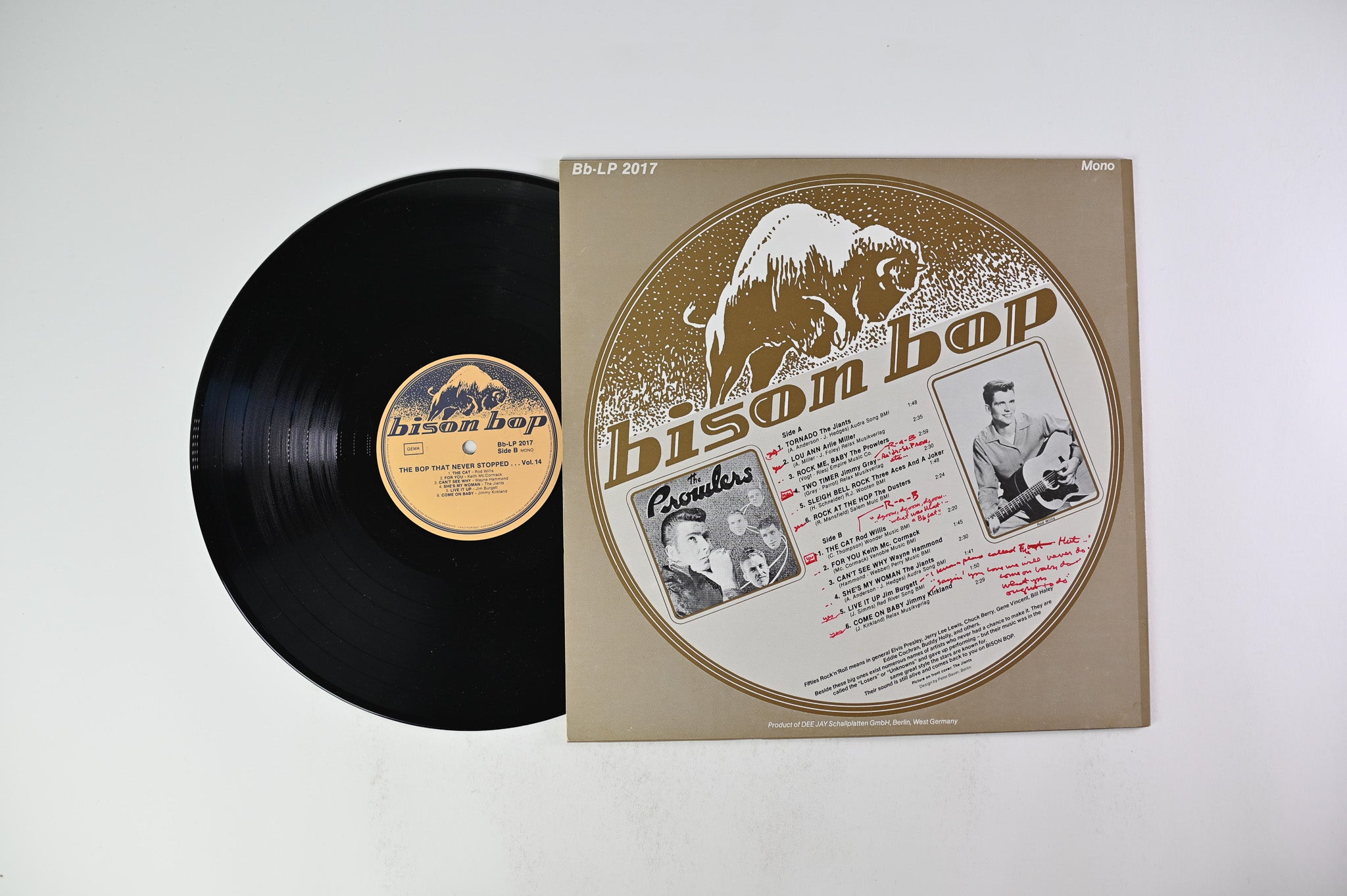 Various - Bison Bop: The Bop That Never Stopped - For A Real Rockin' Cat Volume 14 on Bison Bop