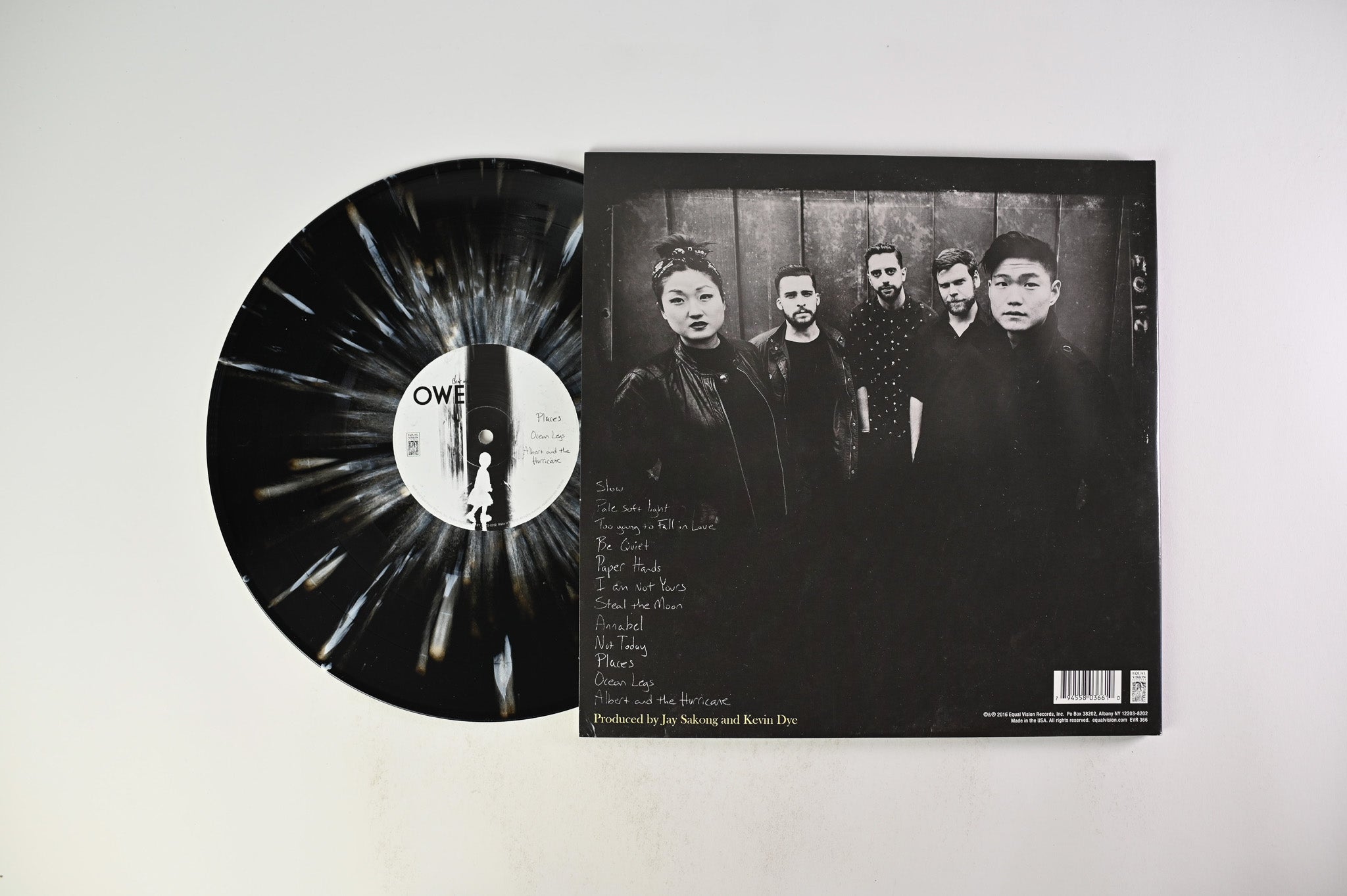 Owel - Dear Me on Equal Vision Ltd Black With White Splatter