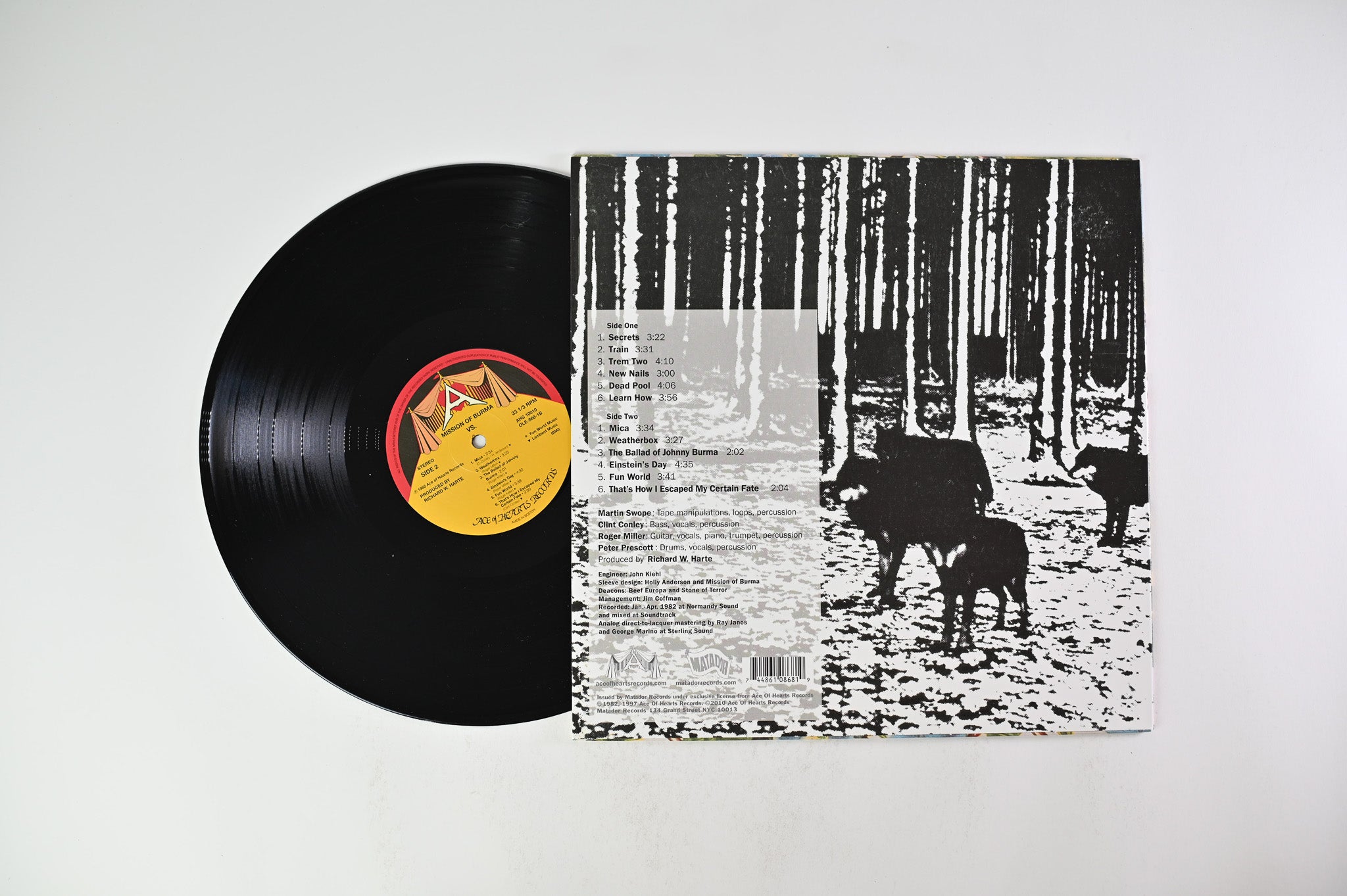 Mission Of Burma - Vs. on Matador Ace of Hearts Reissue