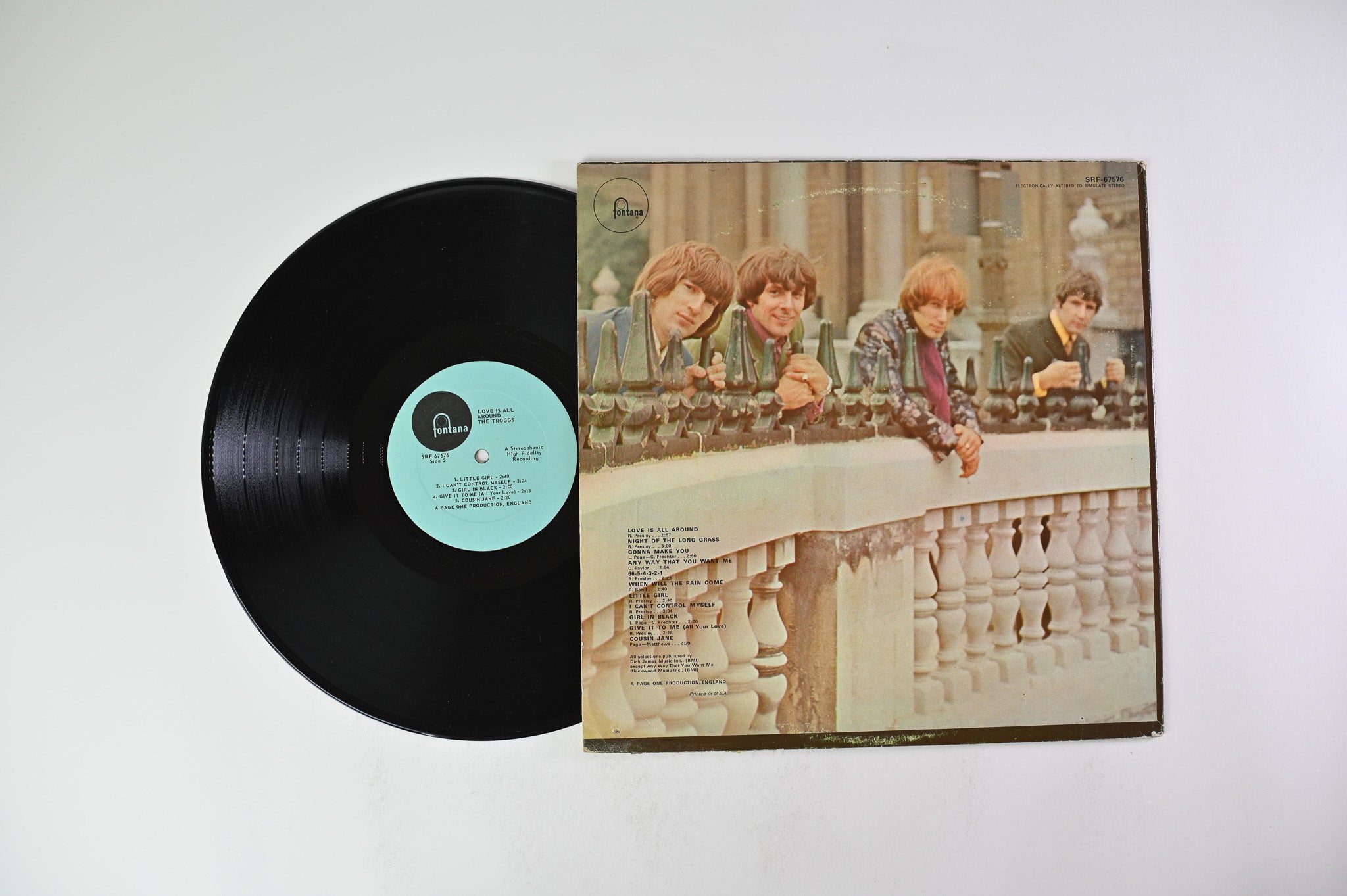 The Troggs - Love Is All Around on Fontana Stereo