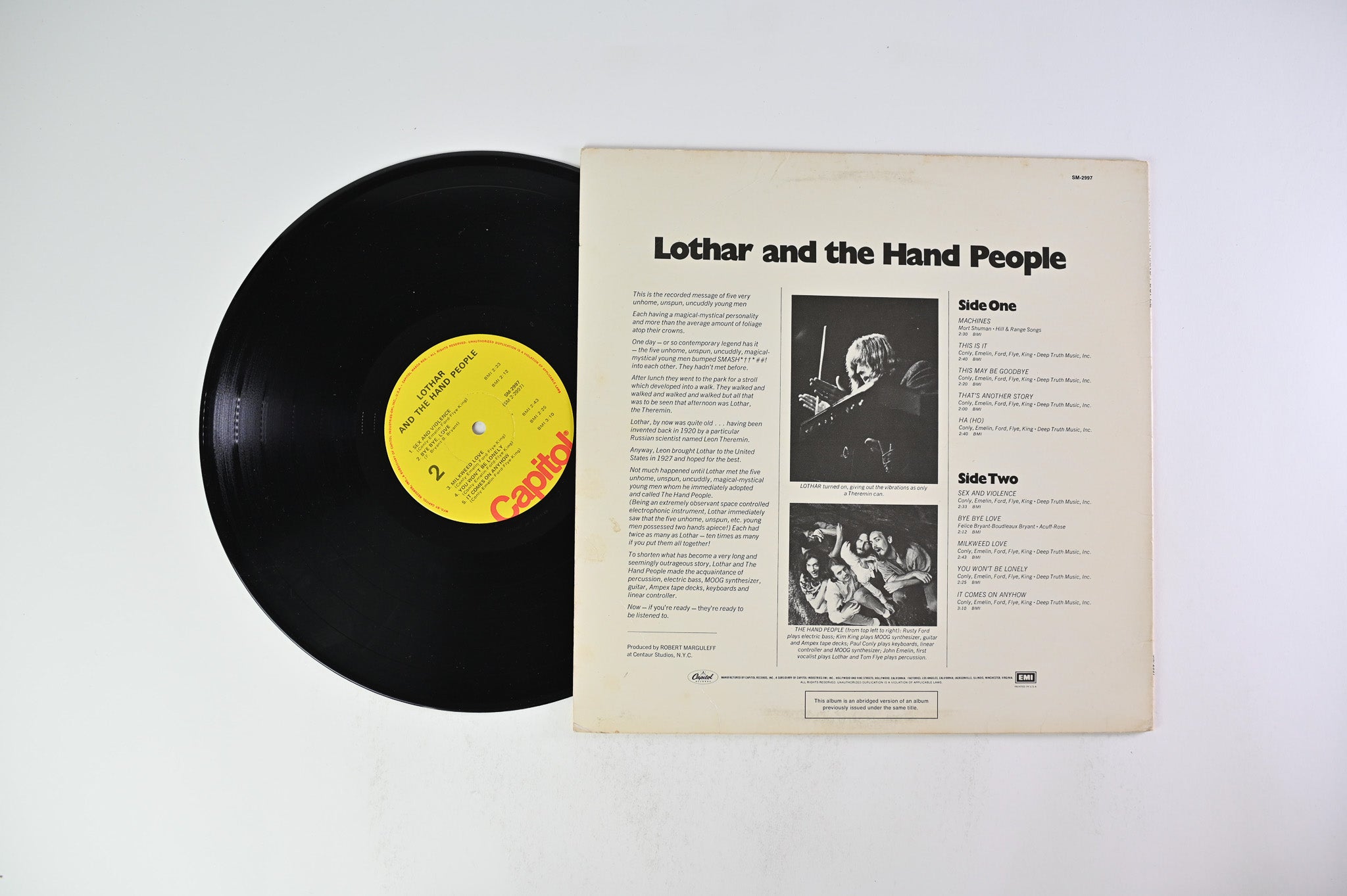Lothar And The Hand People - Presenting...Lothar And The Hand People on Capitol Reissue