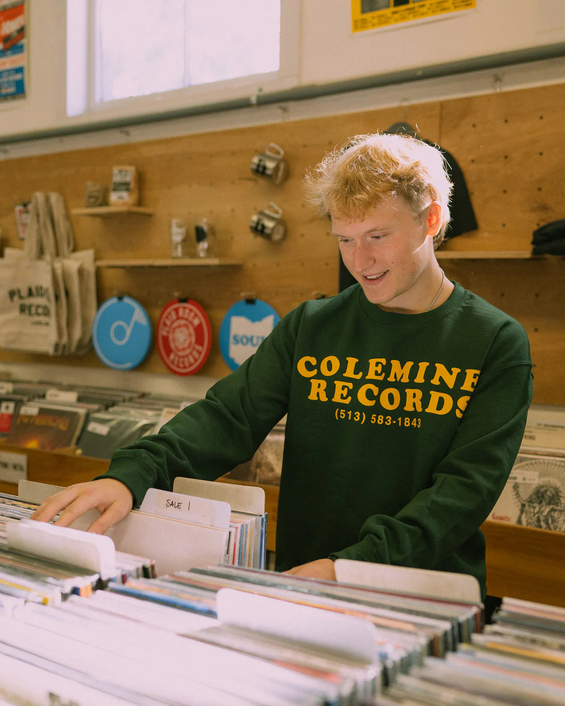 Colemine Crew Sweatshirt - Green
