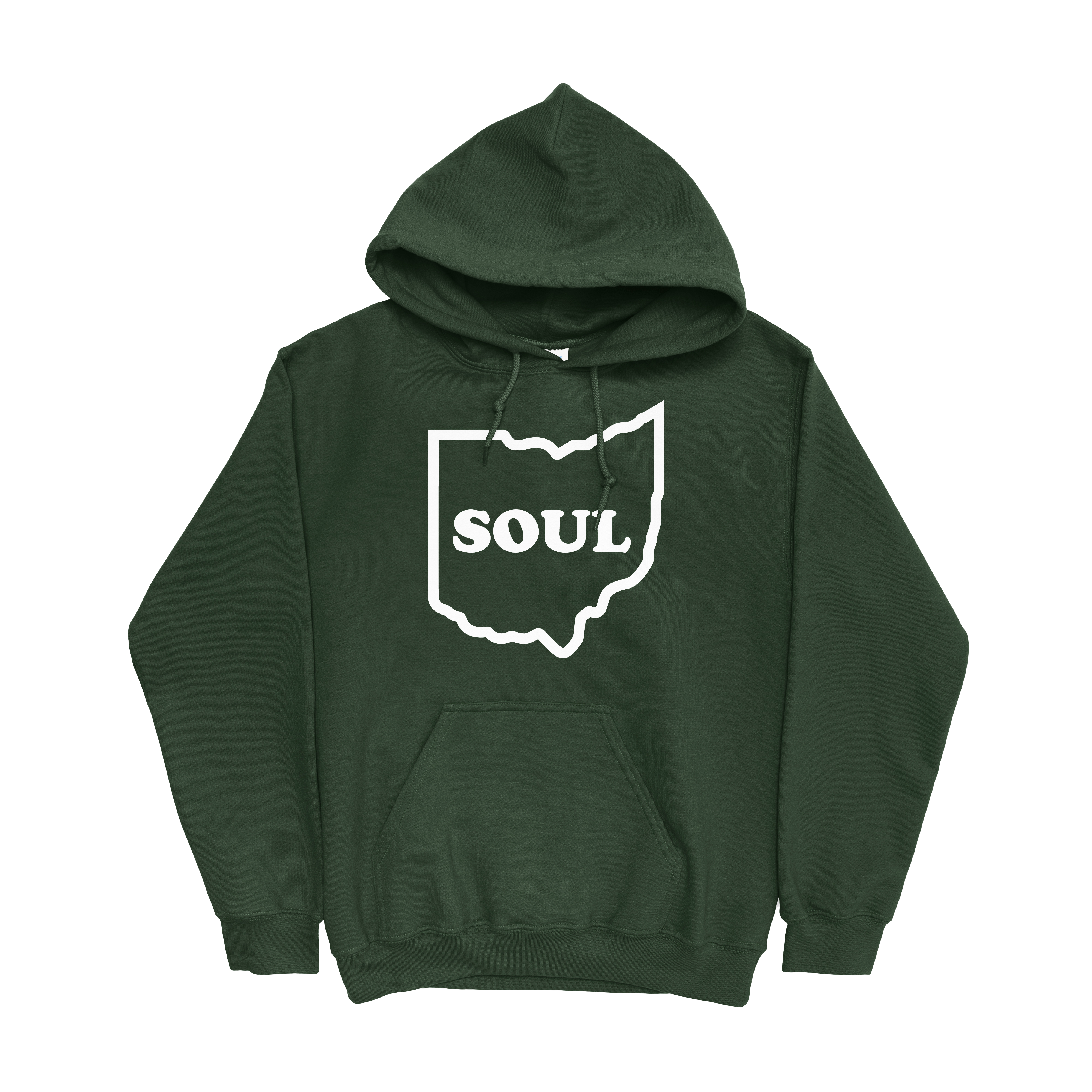Ohio Soul Hoodie - Forest Green