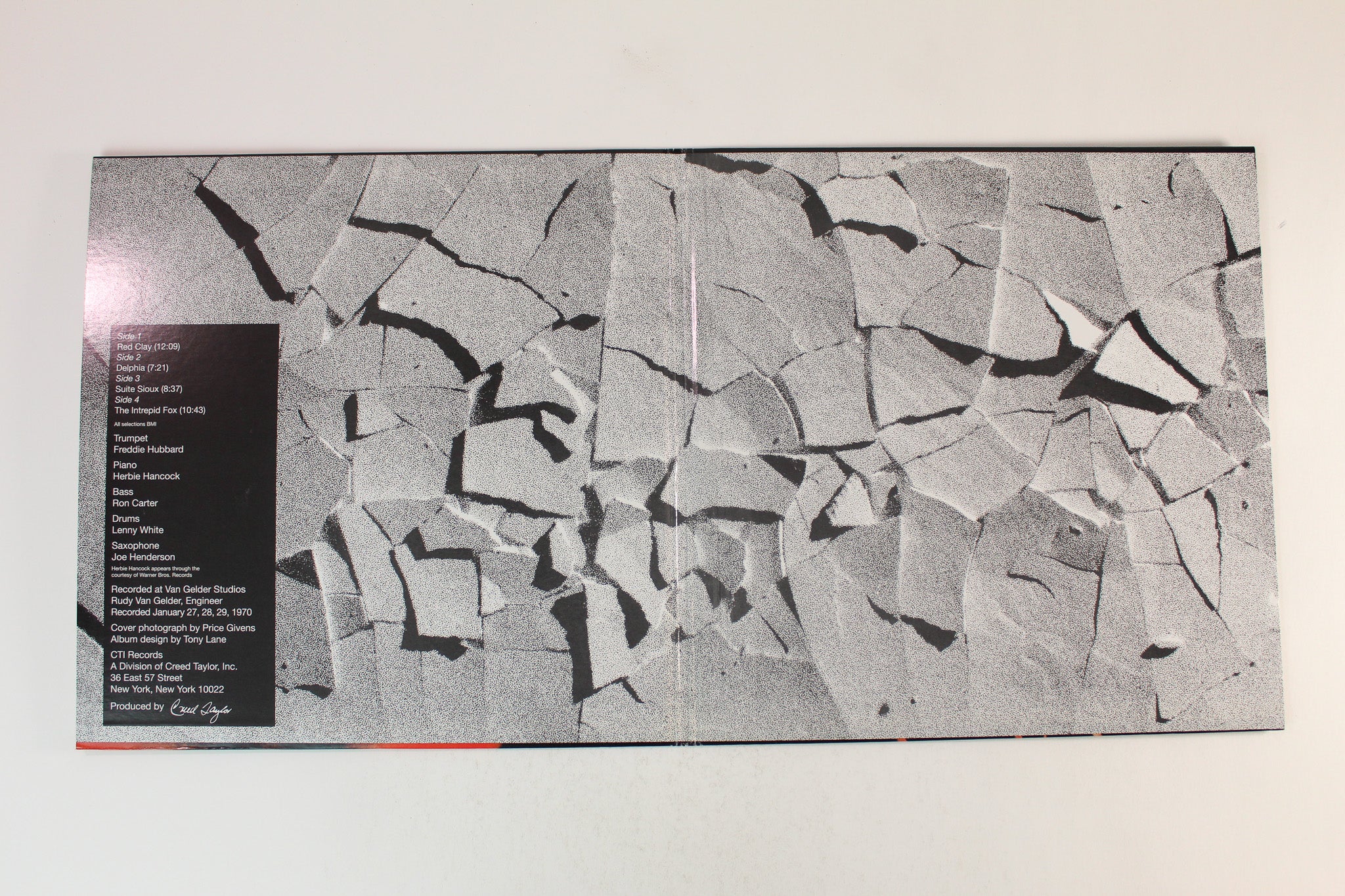 Freddie Hubbard - Red Clay on ORG Music CTI 180 Gram Reissue