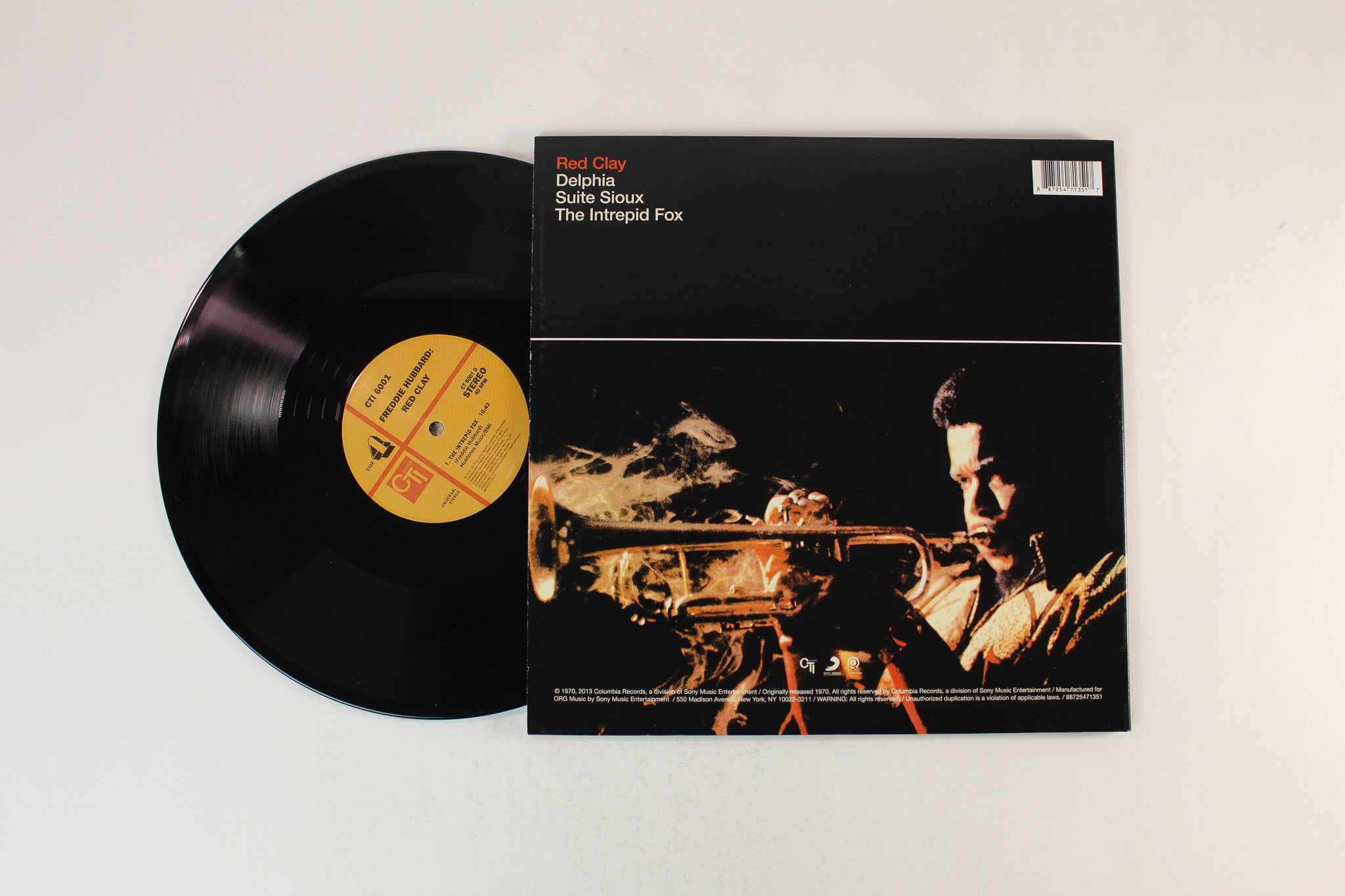 Freddie Hubbard - Red Clay on ORG Music CTI 180 Gram Reissue