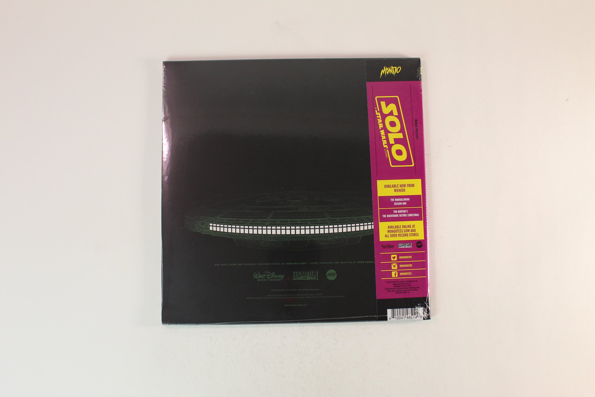 John Williams - Solo: A Star Wars Story Original Motion Picture Soundtrack on Mondo Walt Disney Sealed