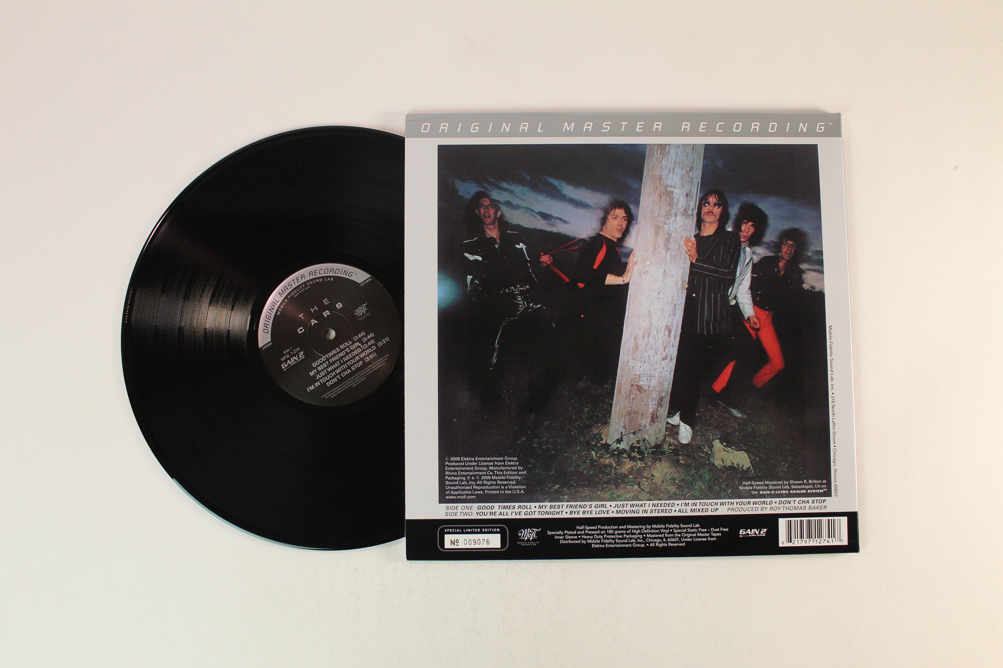 The Cars - The Cars on Mobile Fidelity Sound Lab Ltd Numbered 180 Gram Reissue