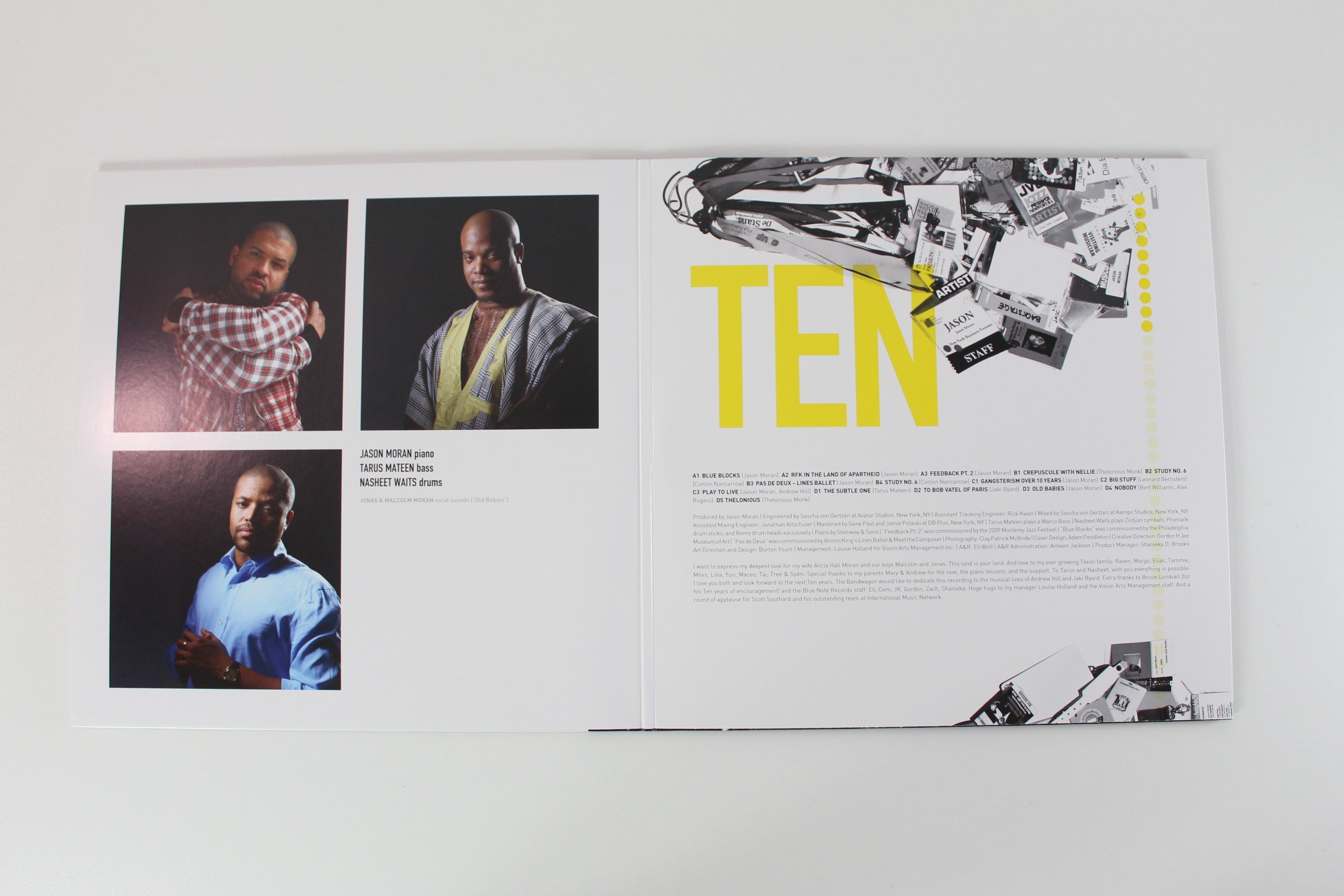 Jason Moran - Ten on Blue Note Classic Vinyl Series Reissue