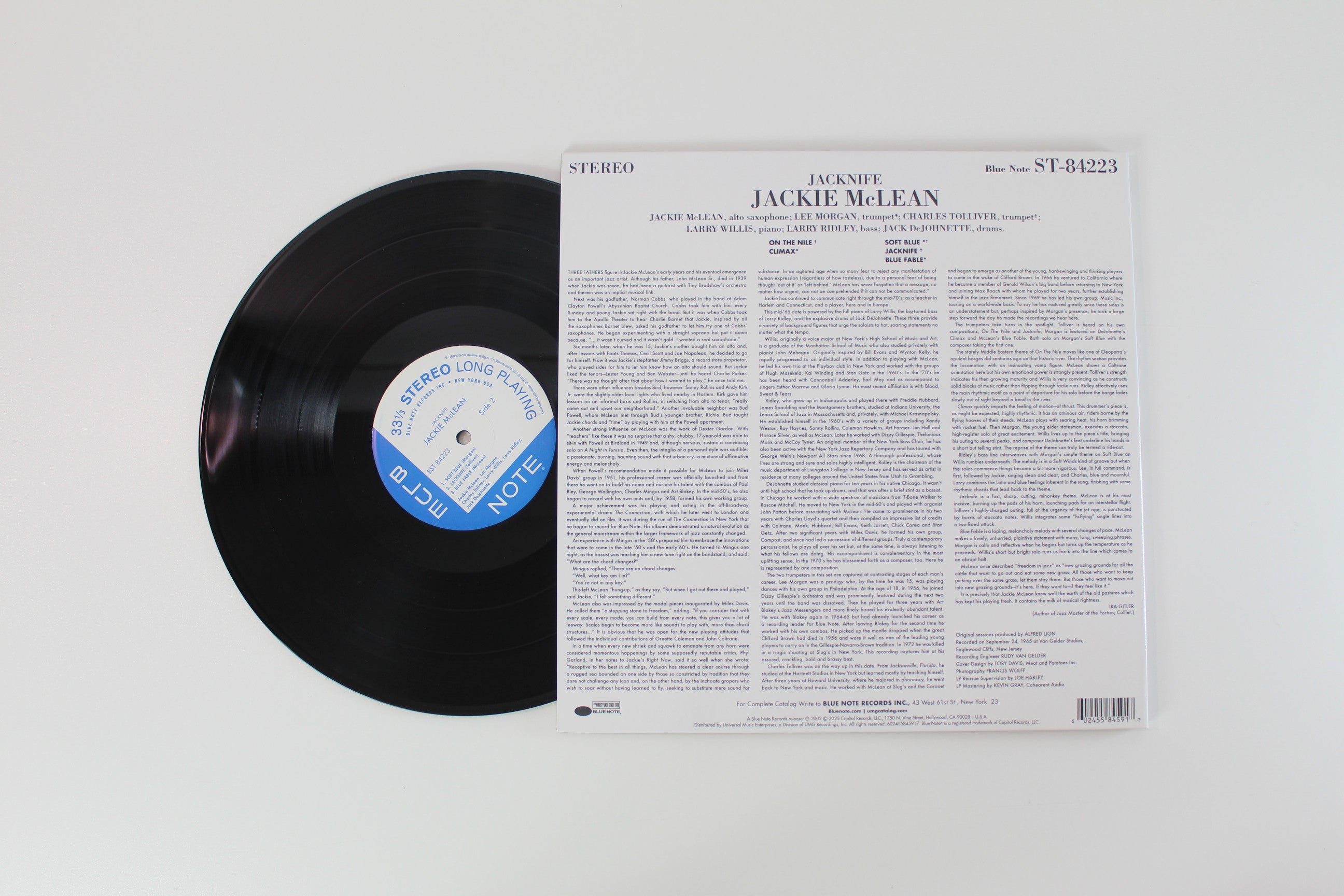 Jackie McLean - Jacknife on Blue Note Tone Poet Series Reissue