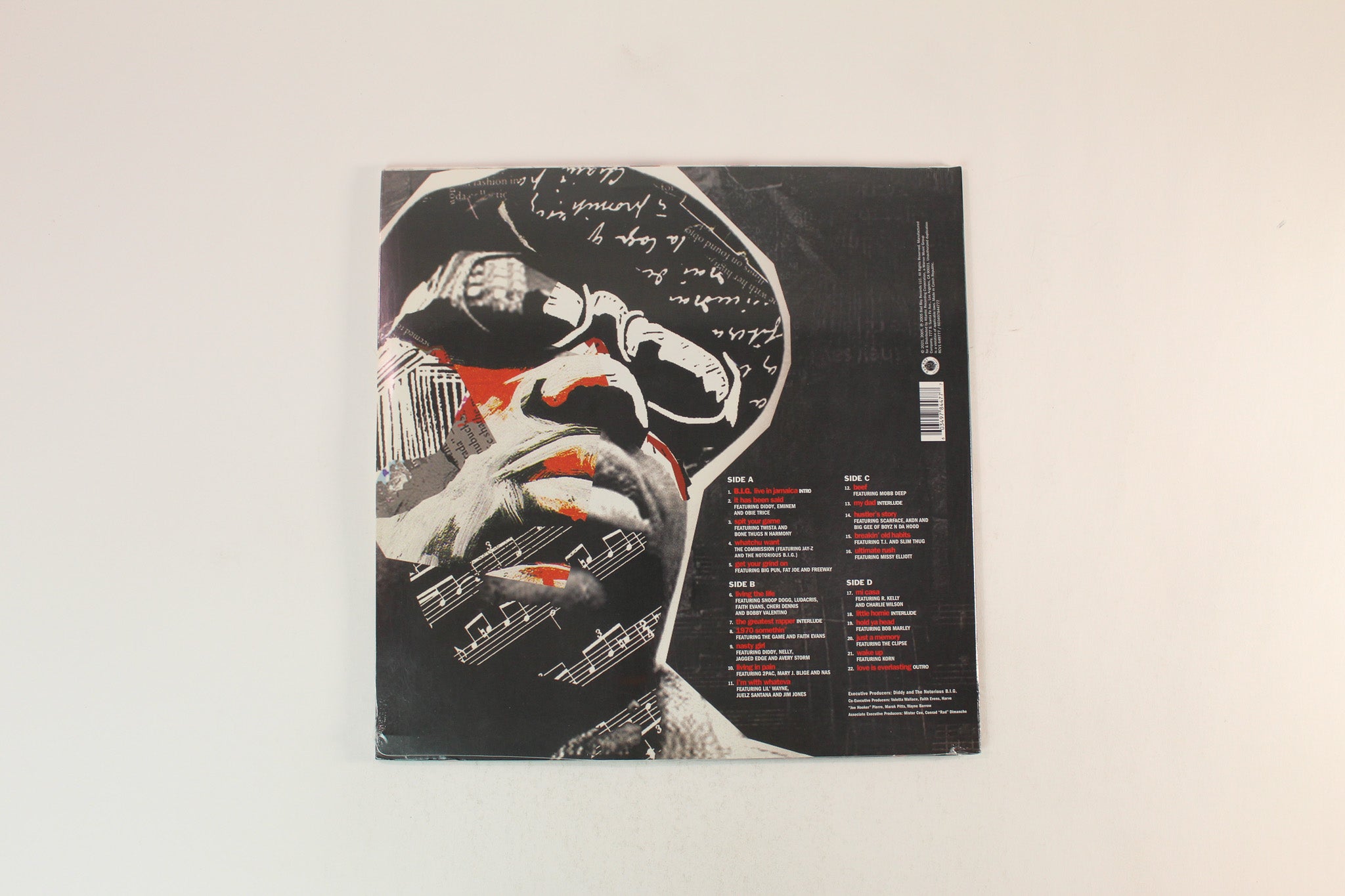 Notorious B.I.G. - Duets (The Final Chapter) on Bad Boy RSD 2021 Ltd Red/Black Swirl Reissue With Red 7" Sealed