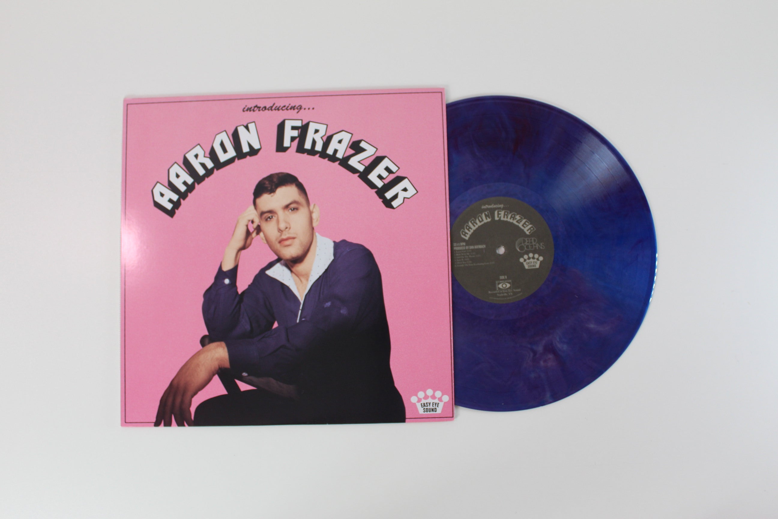 Aaron Frazer - Introducing on Easy Eye Sound Purple &amp; Blue Nebula Vinyl