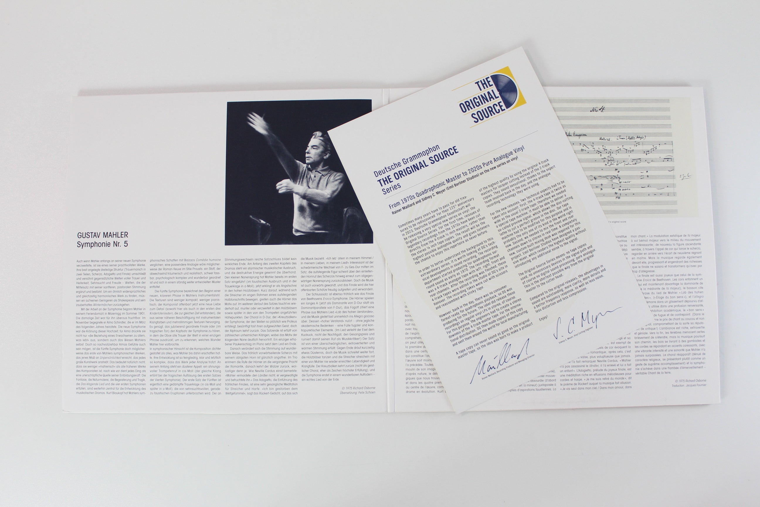 Gustav Mahler, Berliner Philharmoniker, Herbert von Karajan - 5. Symphonie on Deutsche Grammophon Reissue