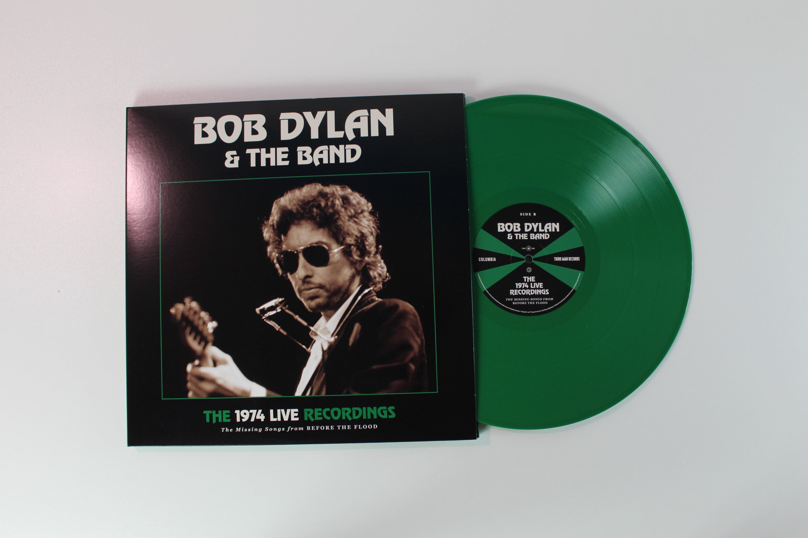 Bob Dylan - The 1974 Live Recordings (The Missing Songs From Before The Flood) on Third Man Records Green Vinyl