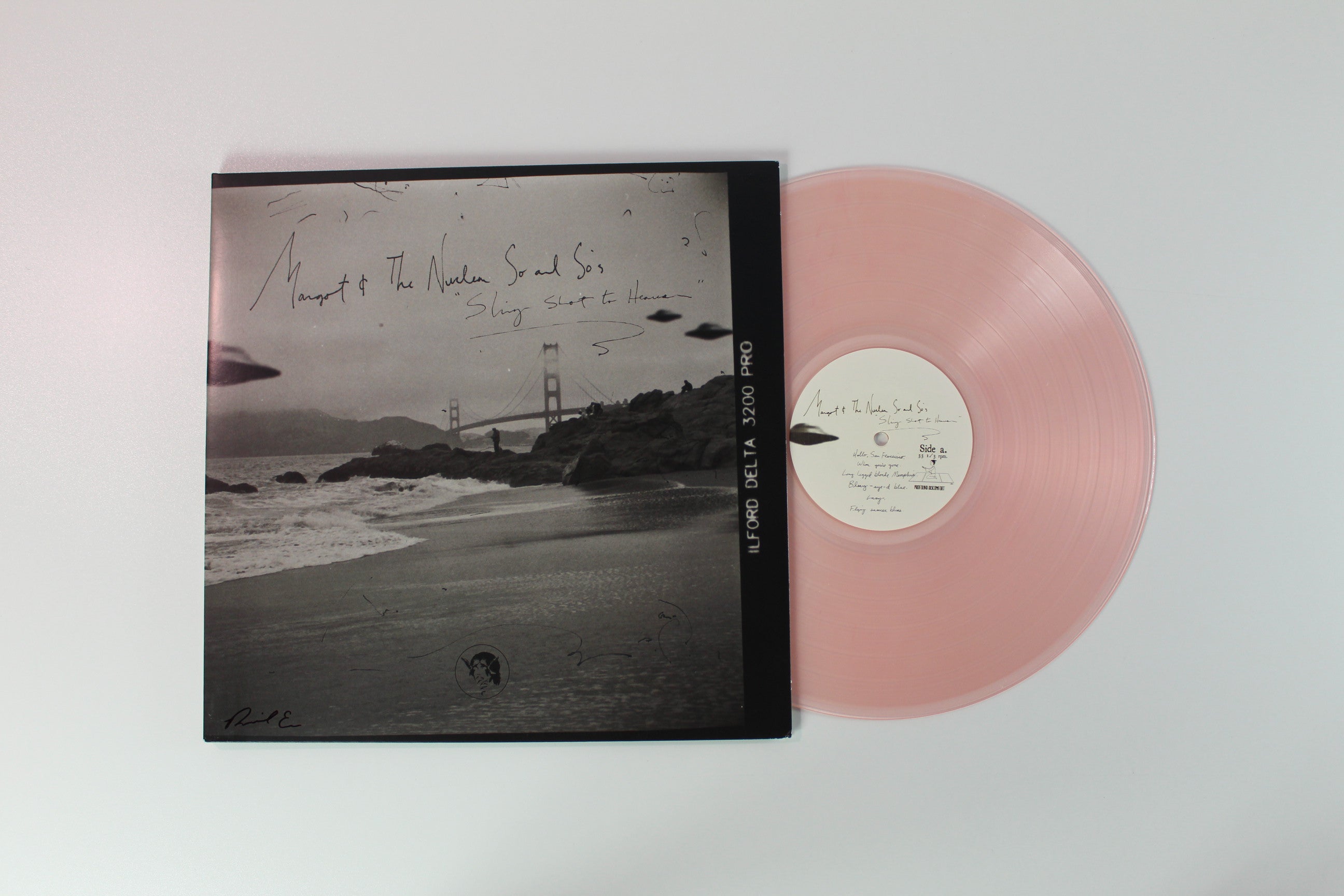 Margot & The Nuclear So And So's - Sling Shot to Heaven Ltd. Reissue Pink Translucent Vinyl on Mariel Recording Company