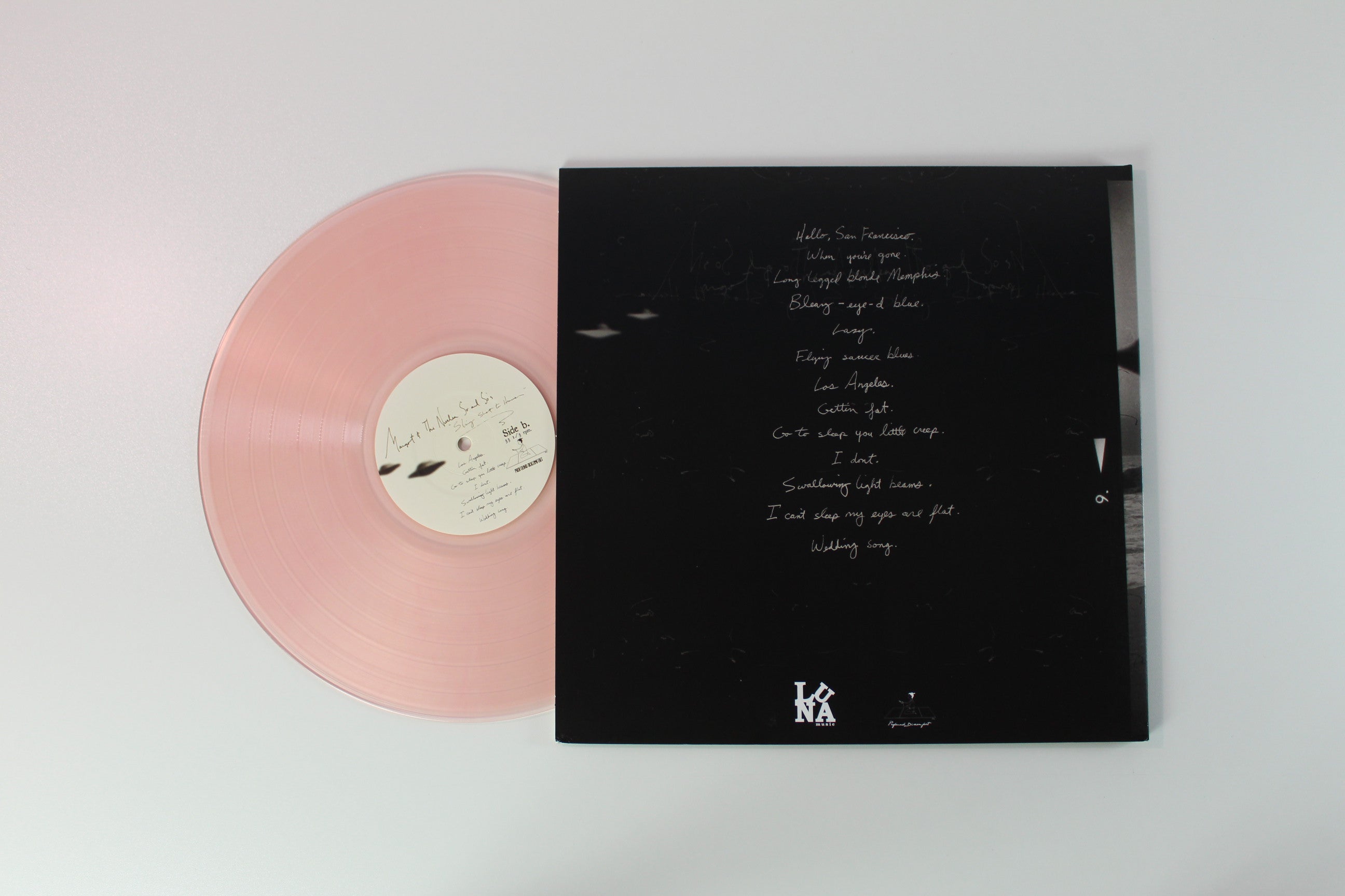 Margot & The Nuclear So And So's - Sling Shot to Heaven Ltd. Reissue Pink Translucent Vinyl on Mariel Recording Company