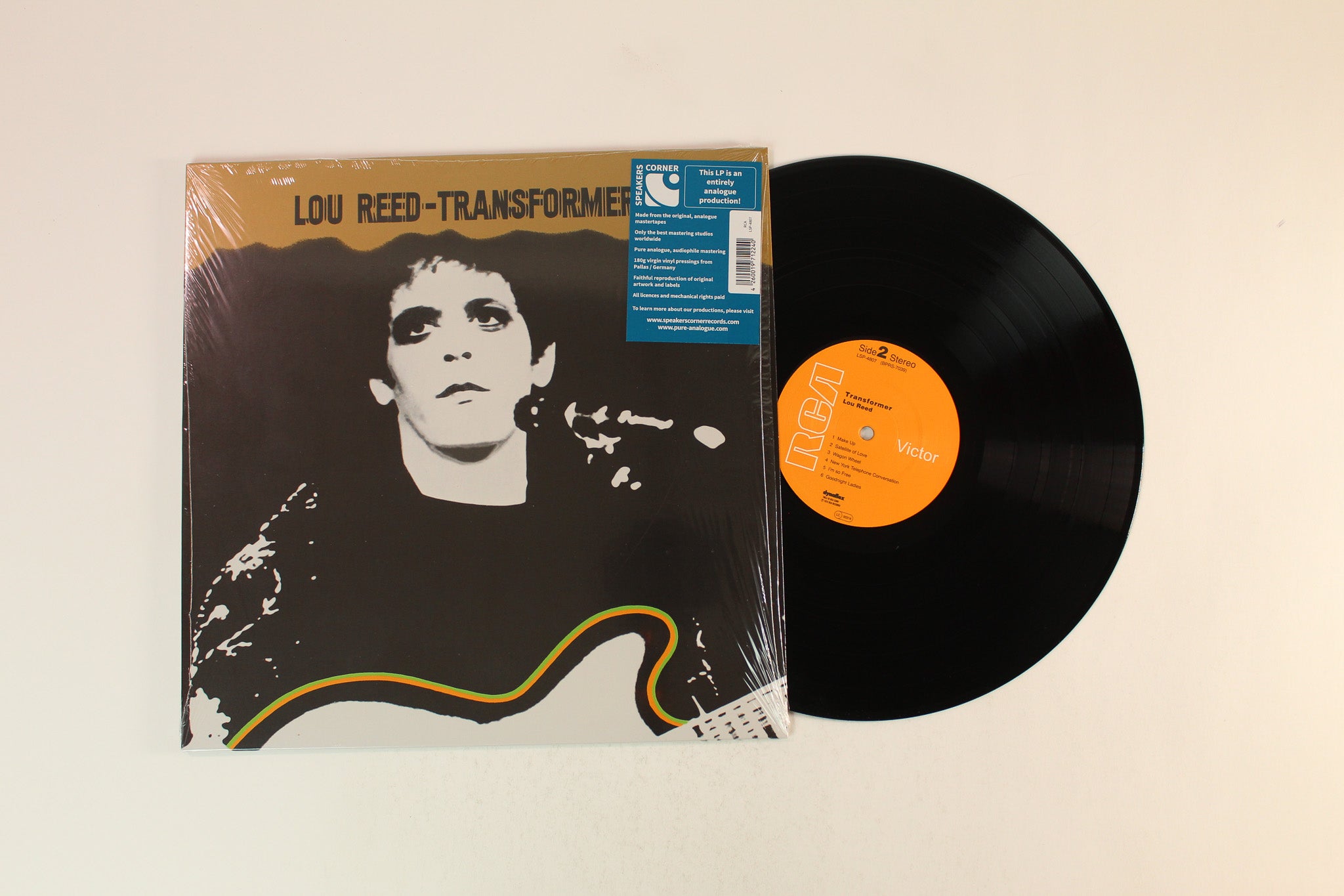 Lou Reed - Transformer on RCA Speakers Corner 180 Gram Reissue
